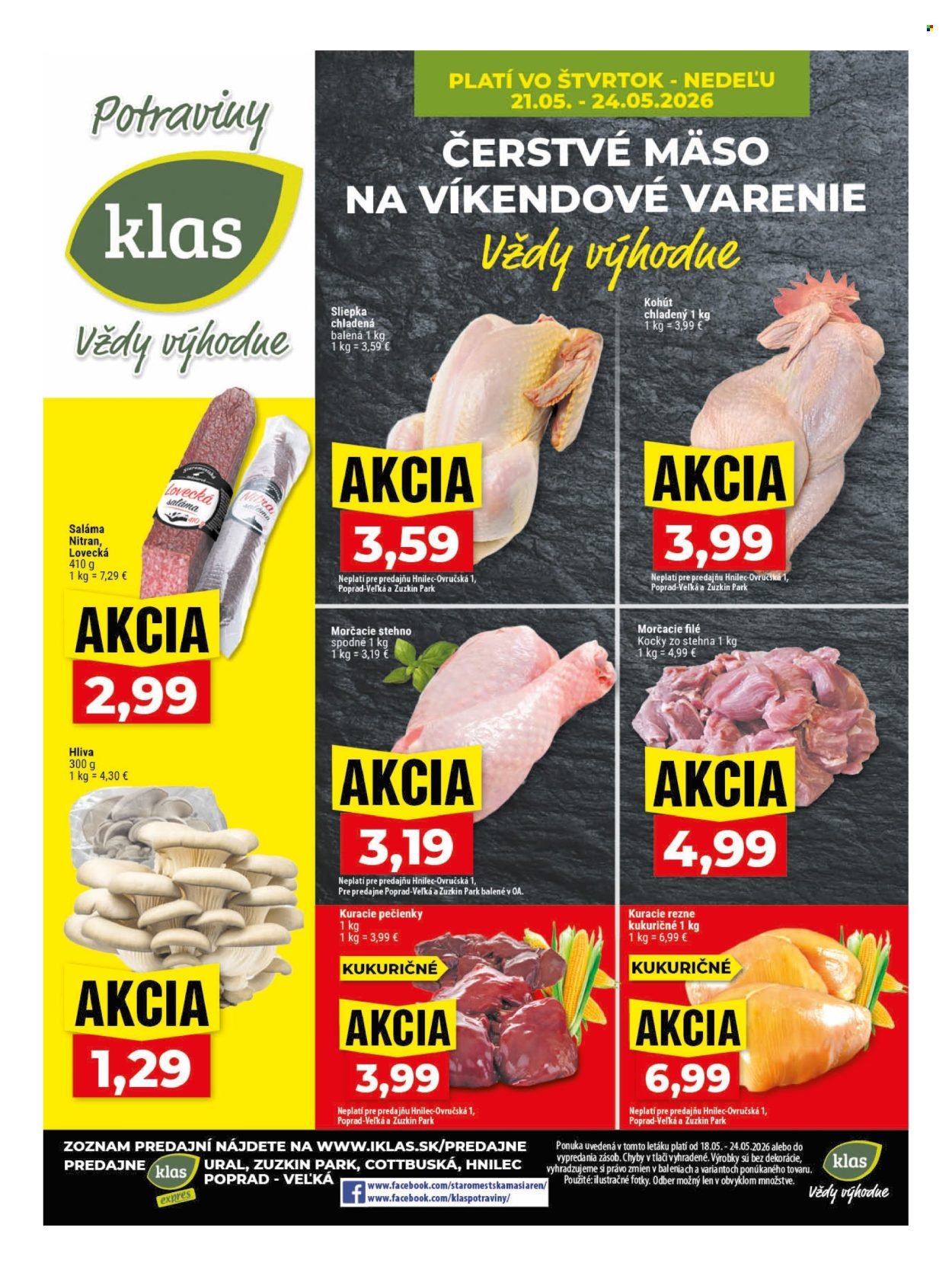 KLAS leták - Od pondelka 18.5.2026 (2026-05-18 - 2026-05-24) | 29