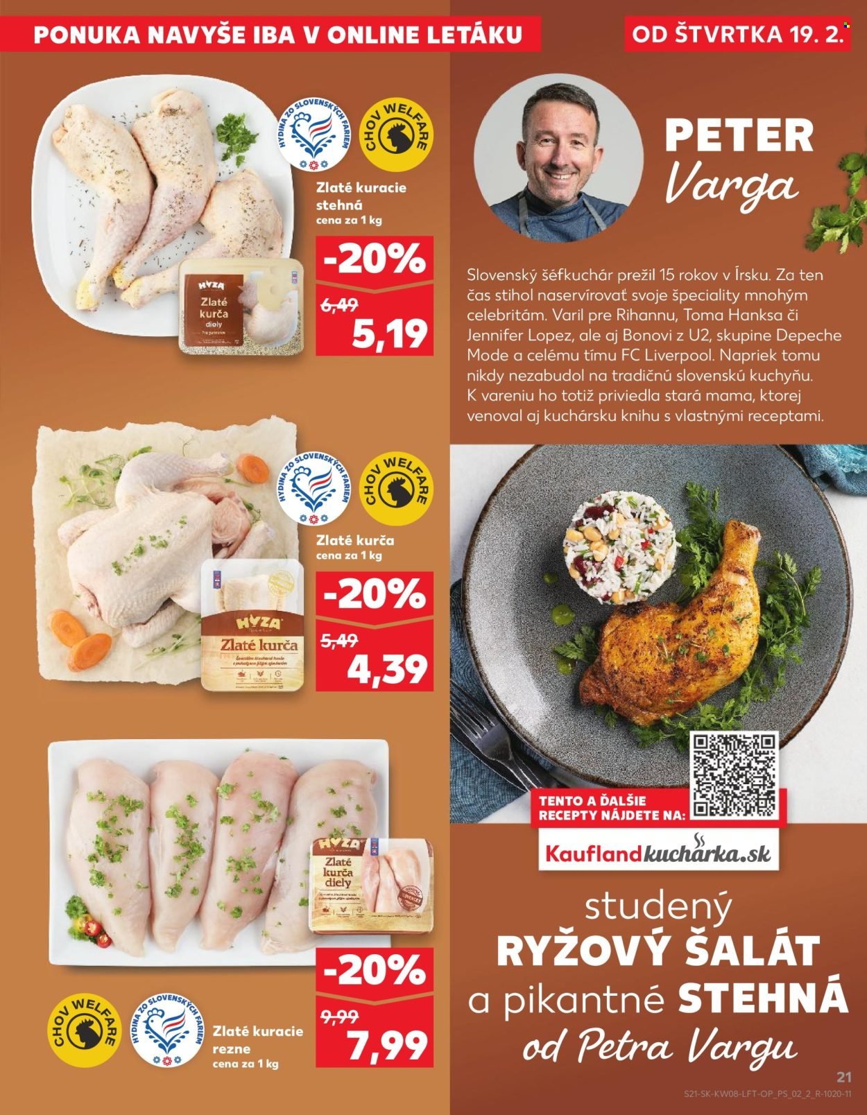KAUFLAND leták - Od štvrtka 19.2.2026 (2026-02-19 - 2026-02-25) | 21
