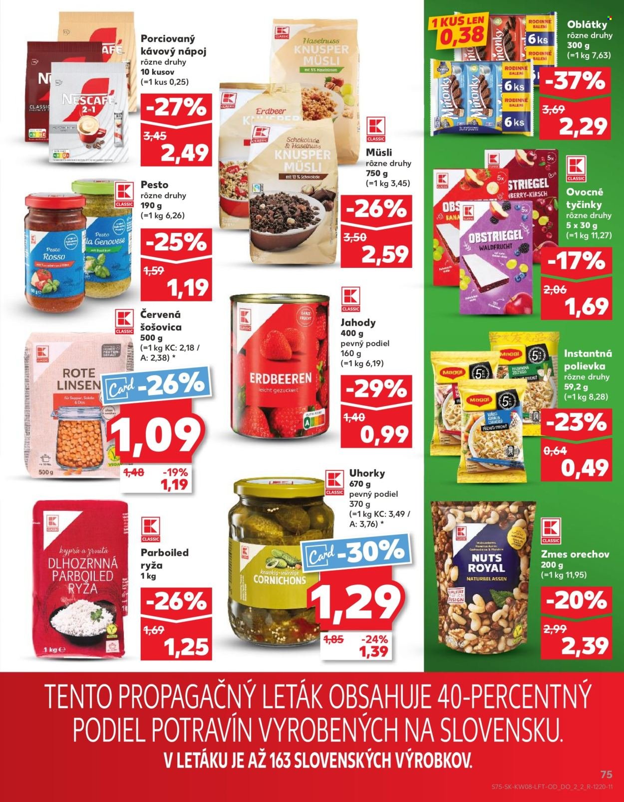 KAUFLAND leták - Od štvrtka 19.2.2026 (2026-02-19 - 2026-02-25) | 75
