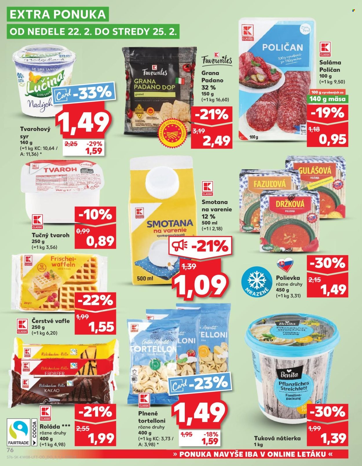 KAUFLAND leták - Od štvrtka 19.2.2026 (2026-02-19 - 2026-02-25) | 76
