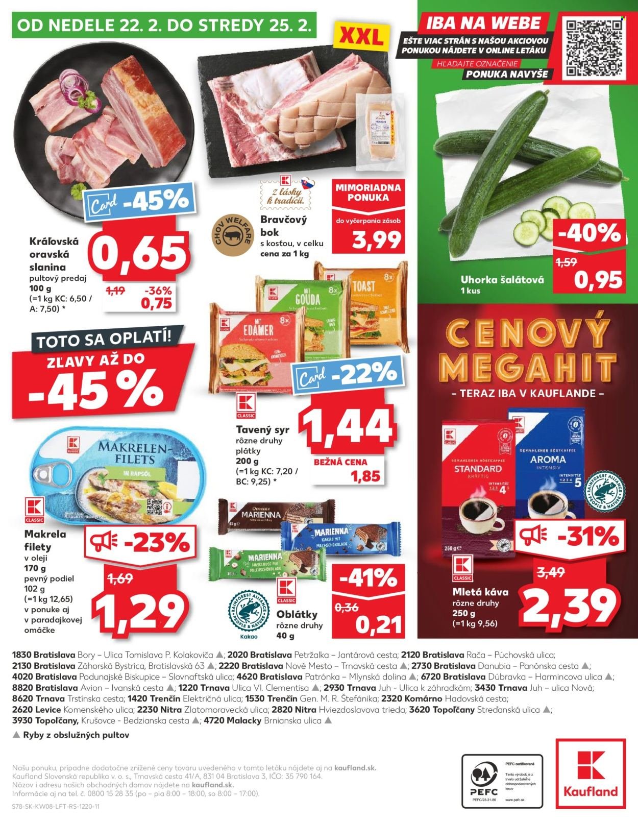 KAUFLAND leták - Od štvrtka 19.2.2026 (2026-02-19 - 2026-02-25) | 78