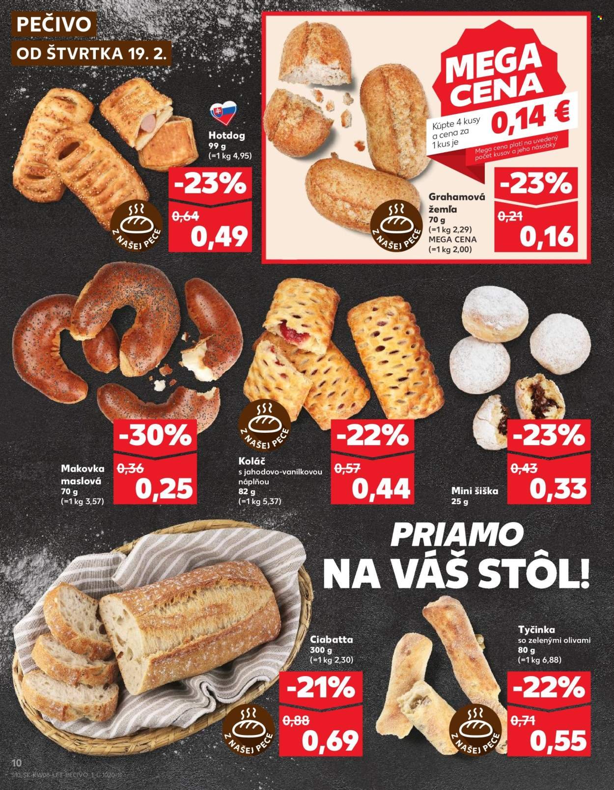 KAUFLAND leták - Od štvrtka 19.2.2026 (2026-02-19 - 2026-02-25) | 10