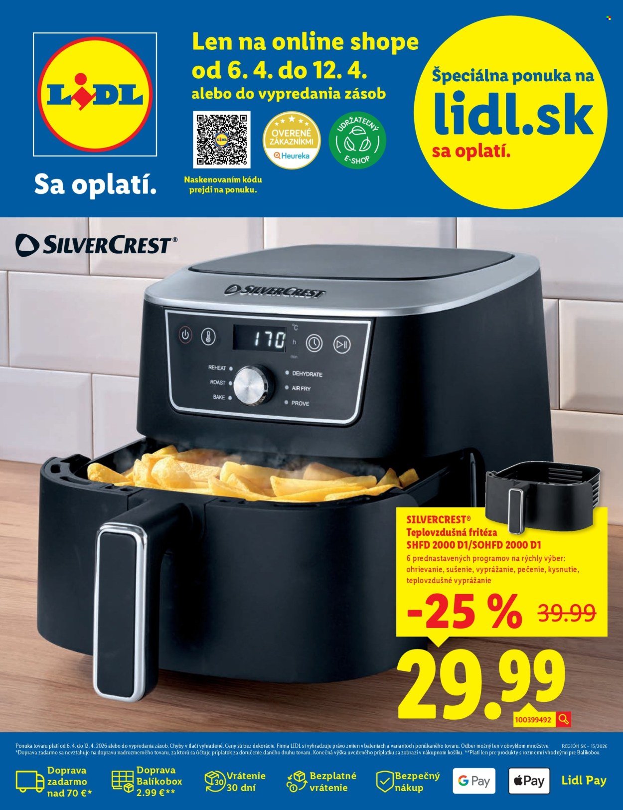 LIDL leták - Online magazín (2026-04-06 - 2026-04-12) | 1