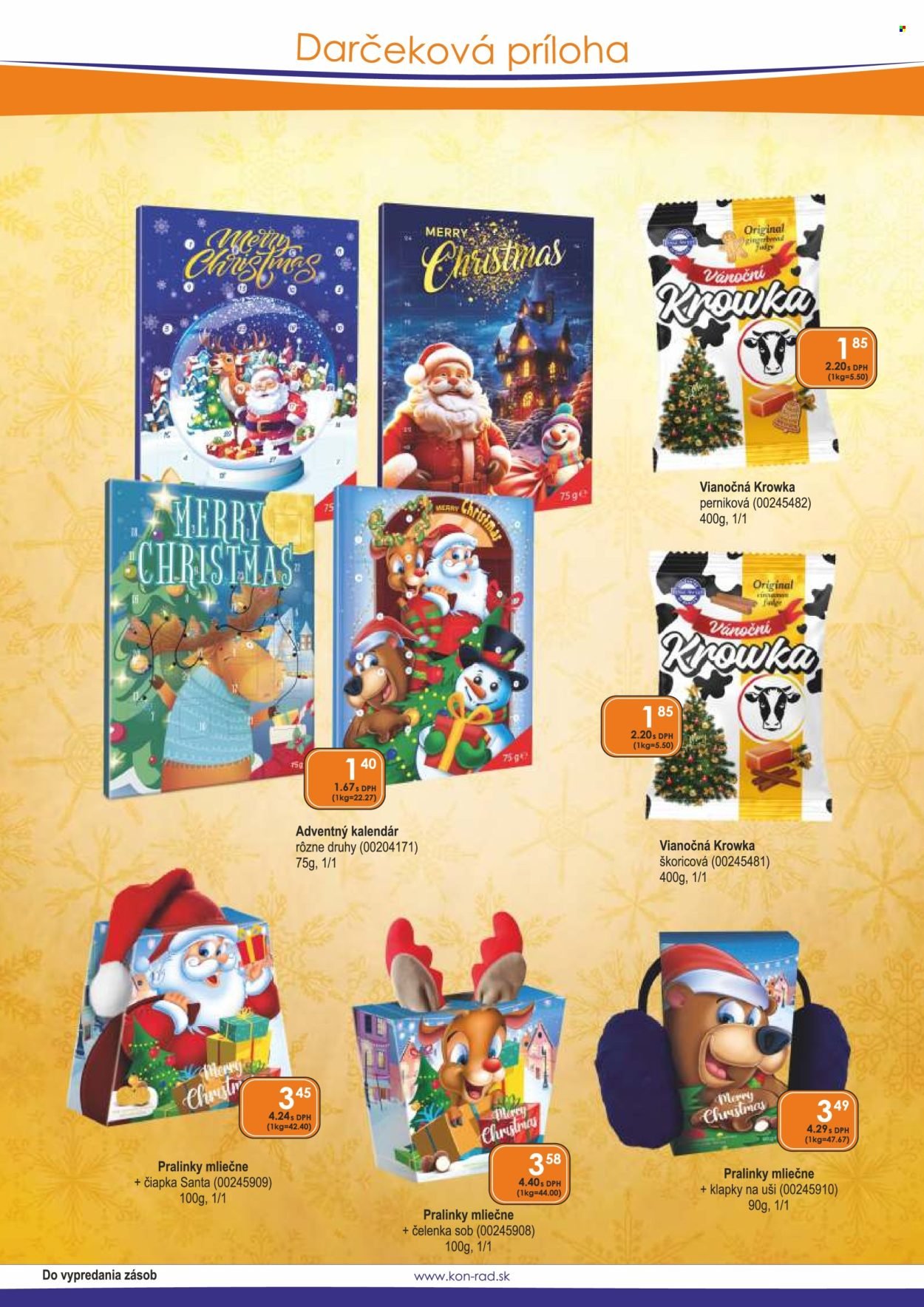KON-RAD leták - Od pondelka 1.12.2025 (2025-12-01 - 2025-12-31) | 3