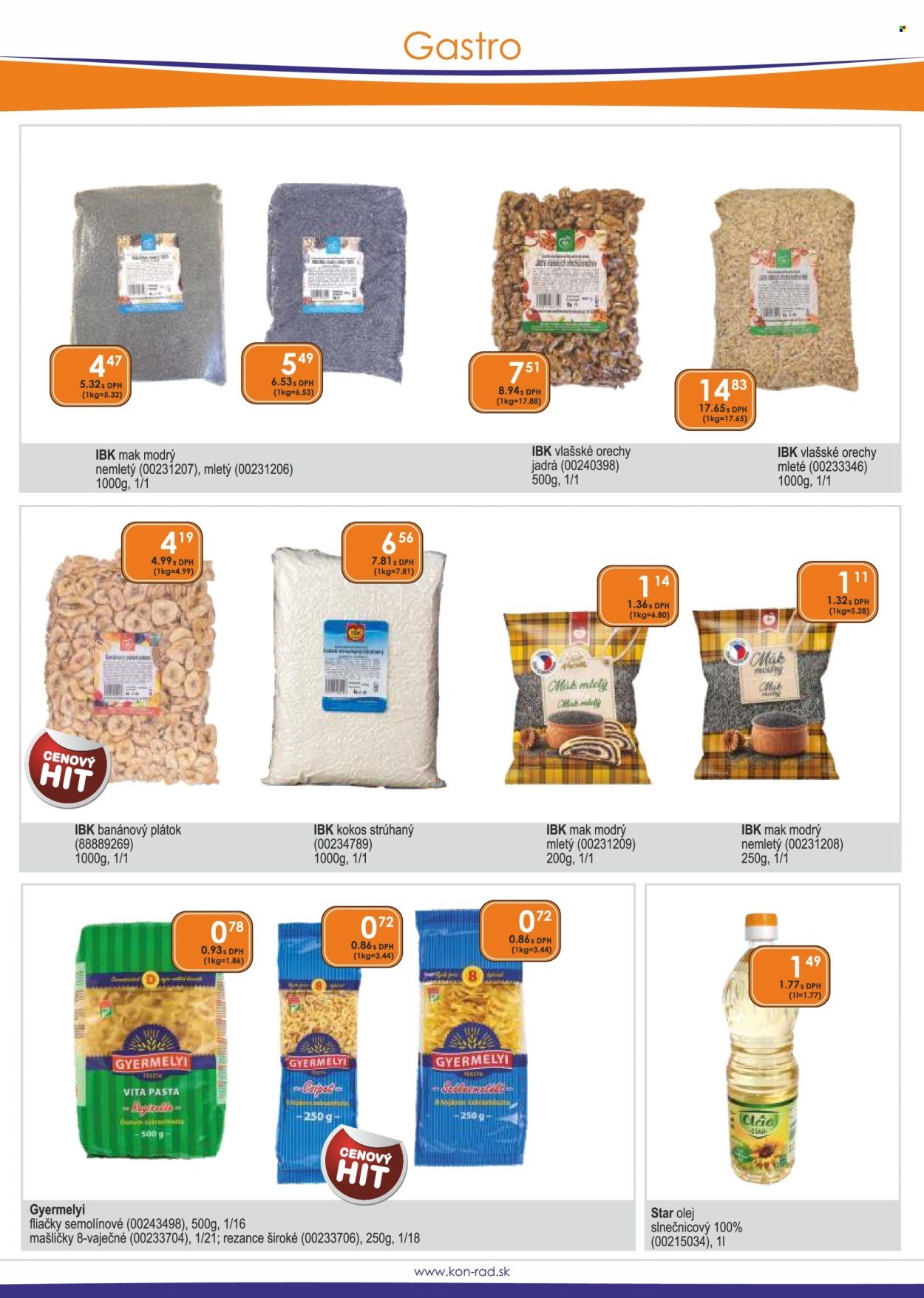 KON-RAD leták - Od pondelka 1.12.2025 (2025-12-01 - 2025-12-31) | 52