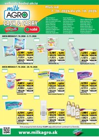 MILK AGRO leták - Cash & Carry