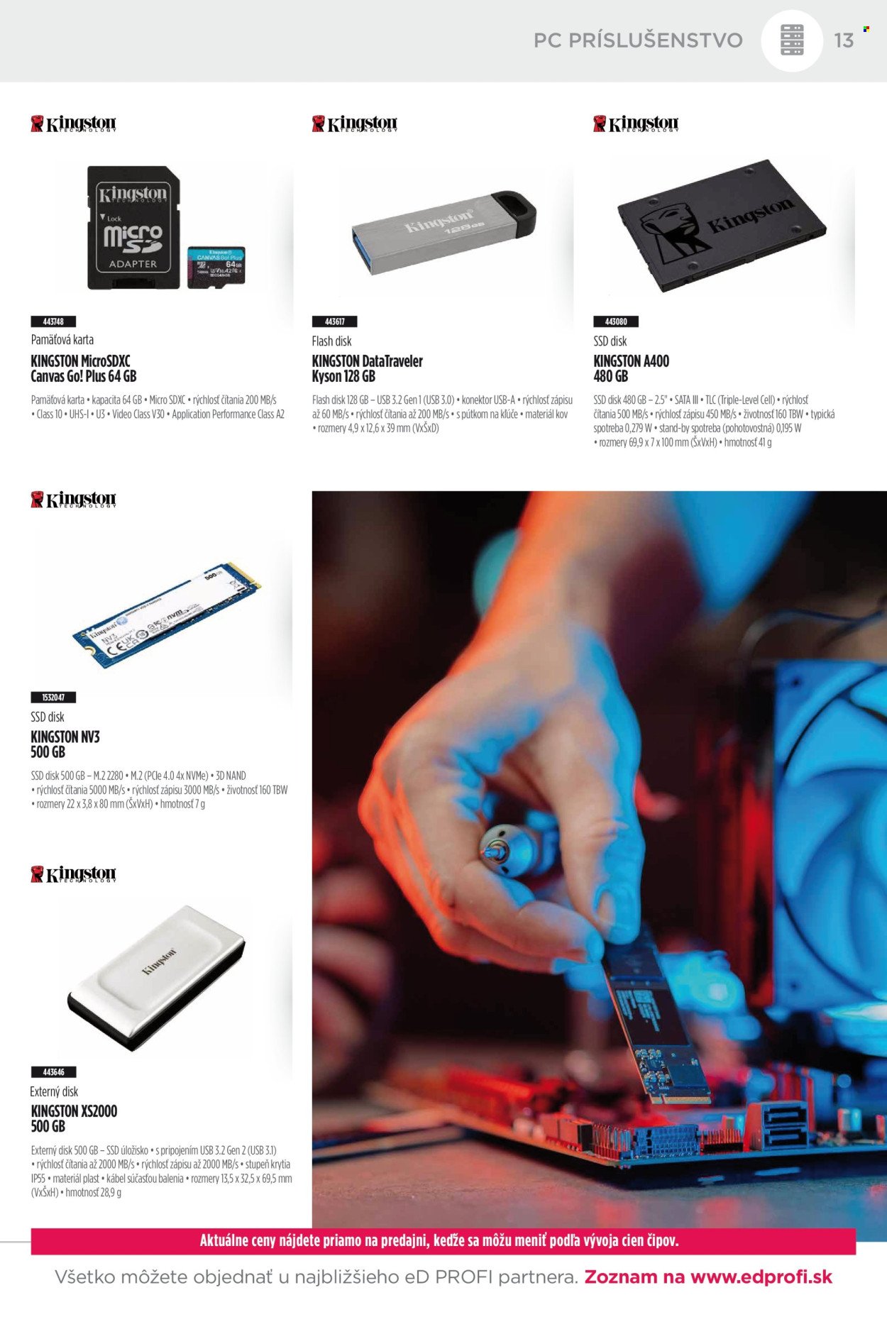 ED PROFI leták - Od stredy 1.4.2026 (2026-04-01 - 2026-04-30) | 13