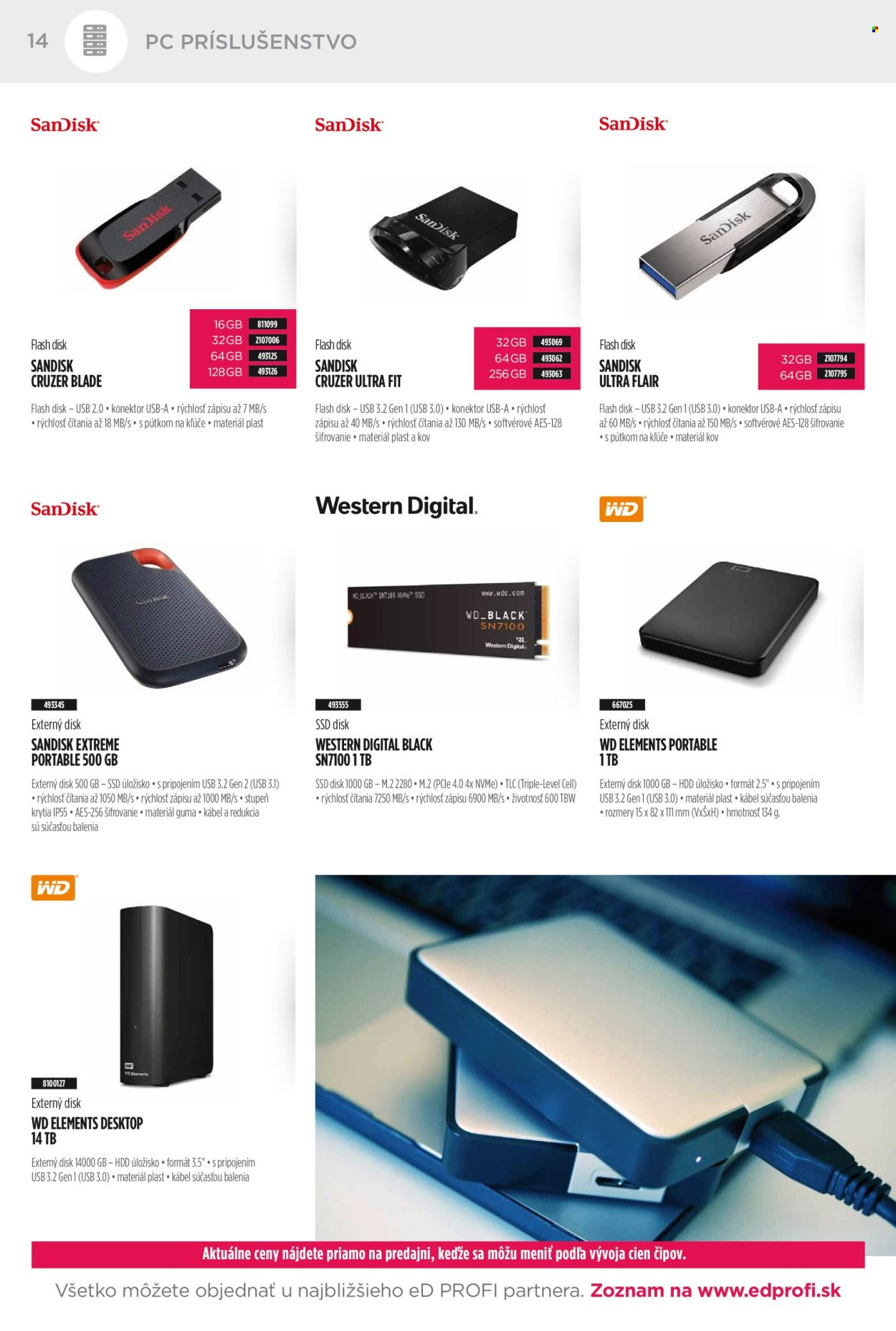 ED PROFI leták - Od stredy 1.4.2026 (2026-04-01 - 2026-04-30) | 14