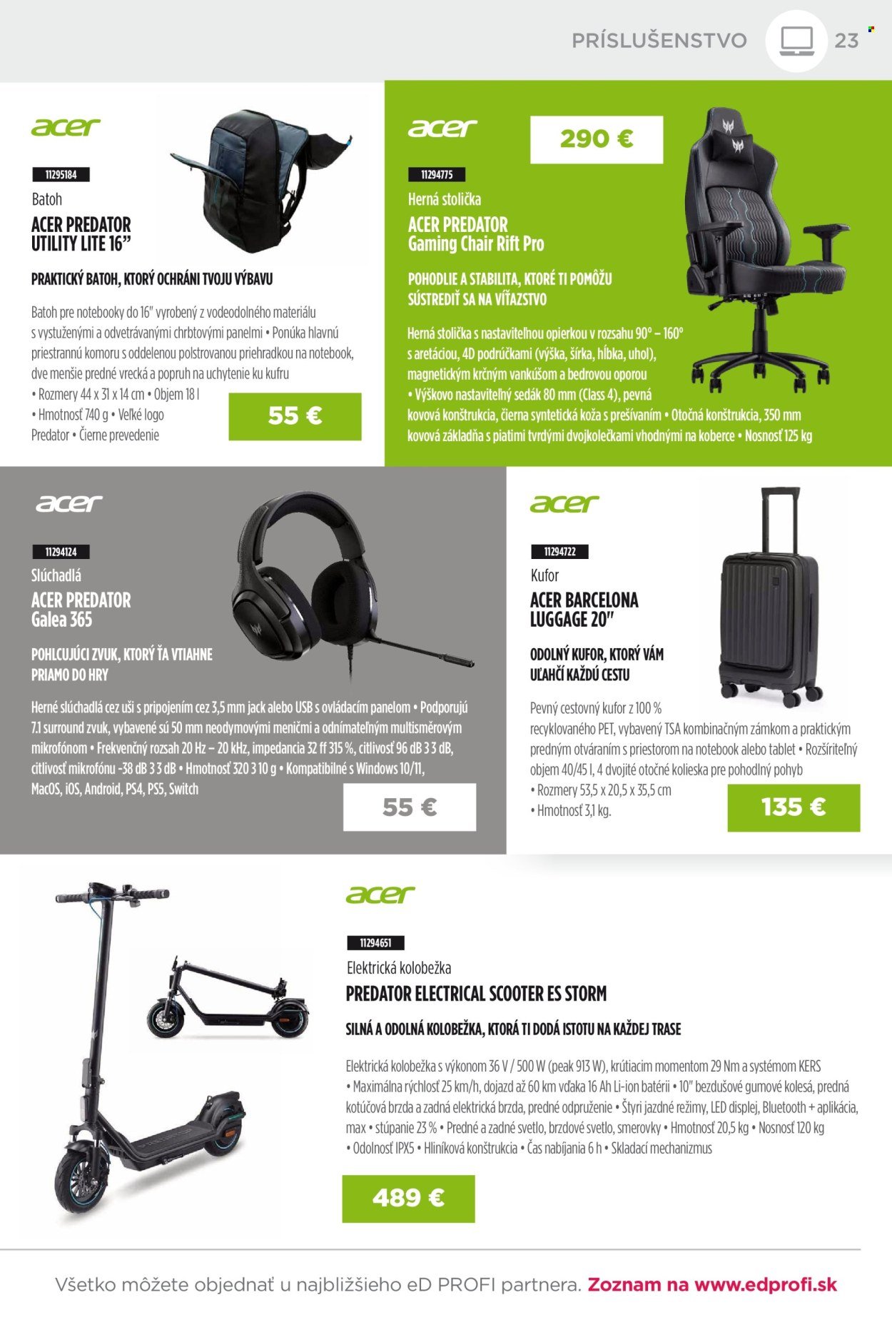 ED PROFI leták - Od stredy 1.4.2026 (2026-04-01 - 2026-04-30) | 23