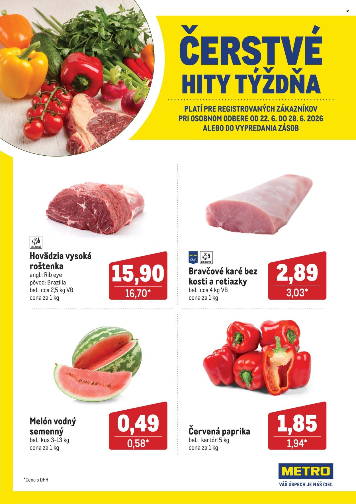 METRO leták - Čerstvé hity týždňa