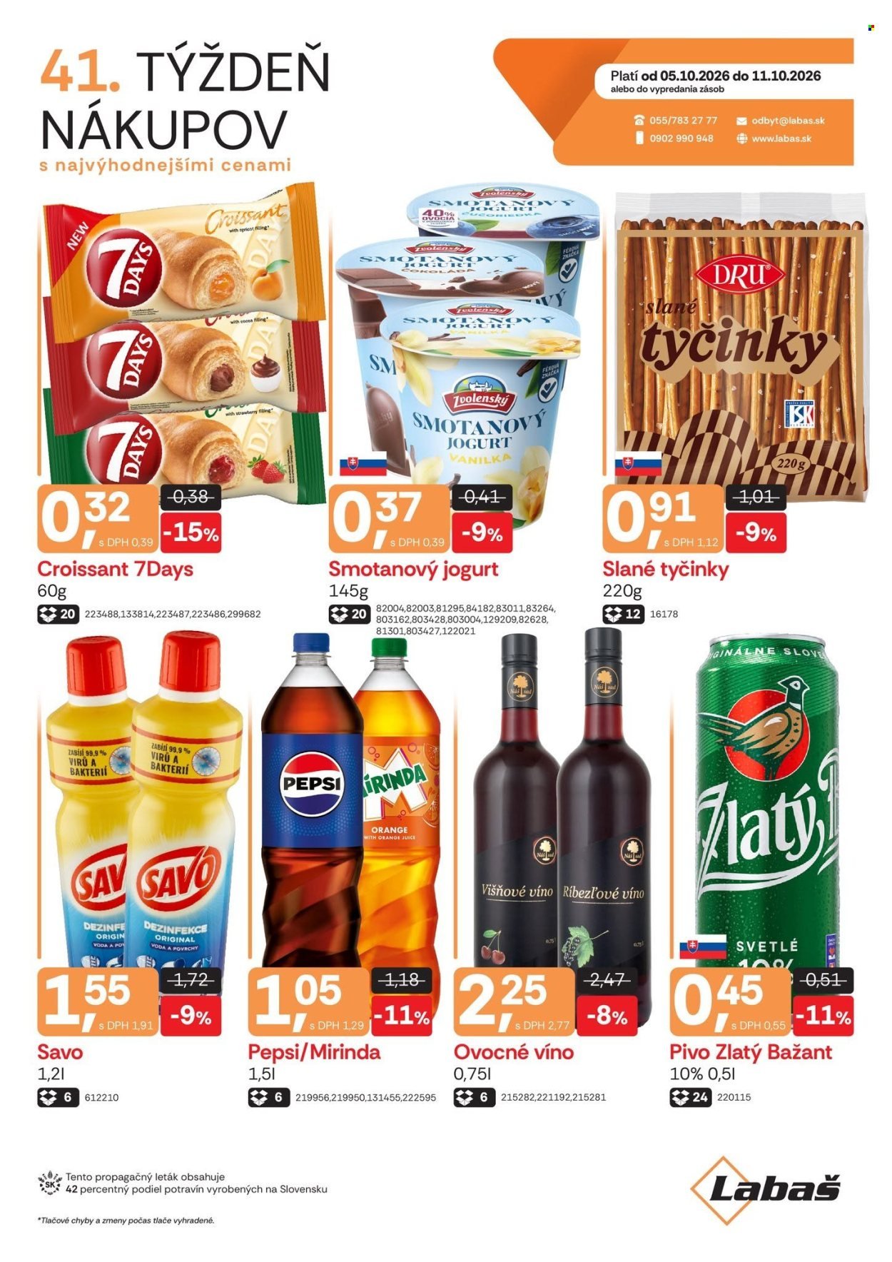 LABAŠ leták - Týždeň nákupov