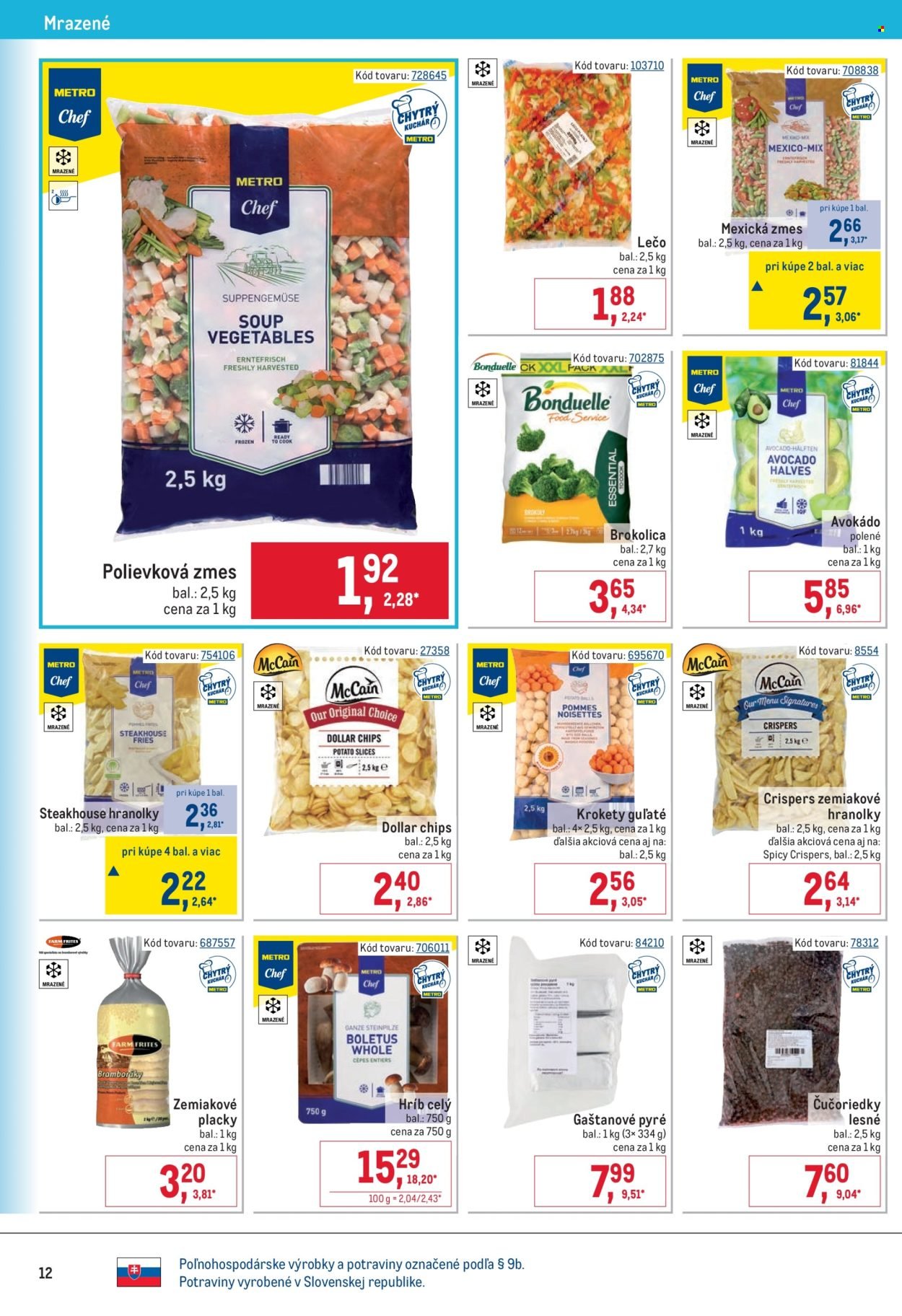 METRO leták - Gastronómia (2026-02-25 - 2026-03-24) | 12