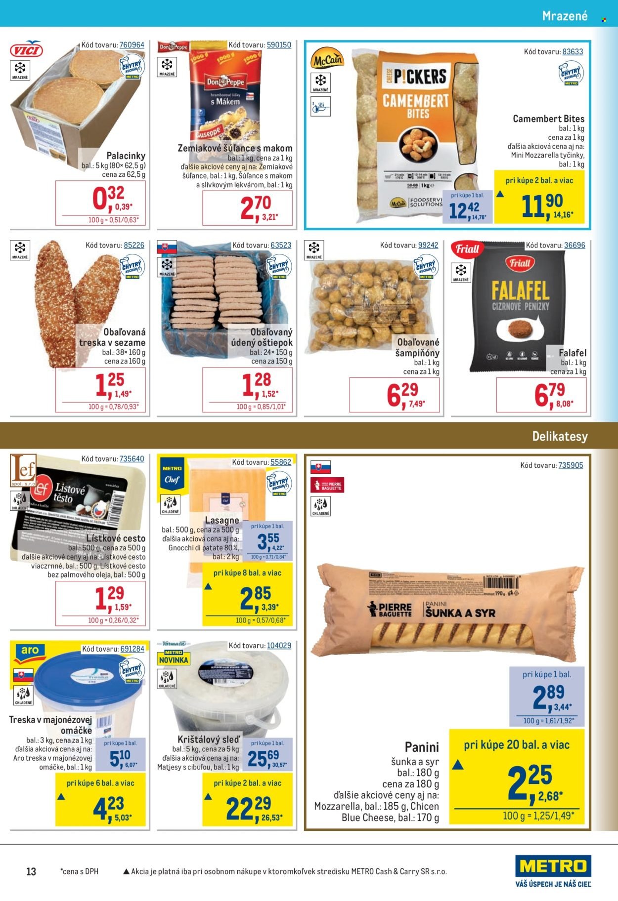 METRO leták - Gastronómia (2026-02-25 - 2026-03-24) | 13