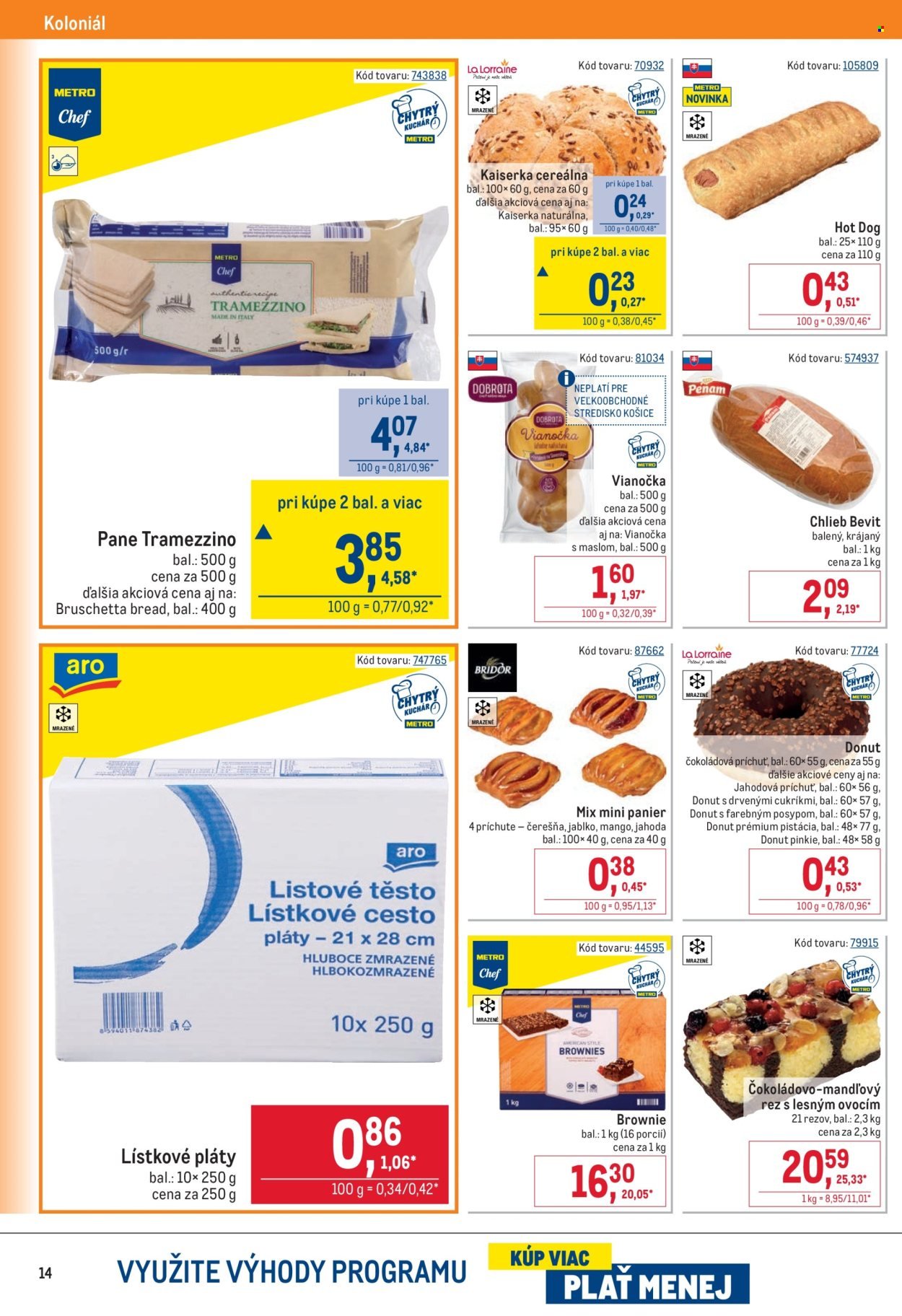 METRO leták - Gastronómia (2026-02-25 - 2026-03-24) | 14