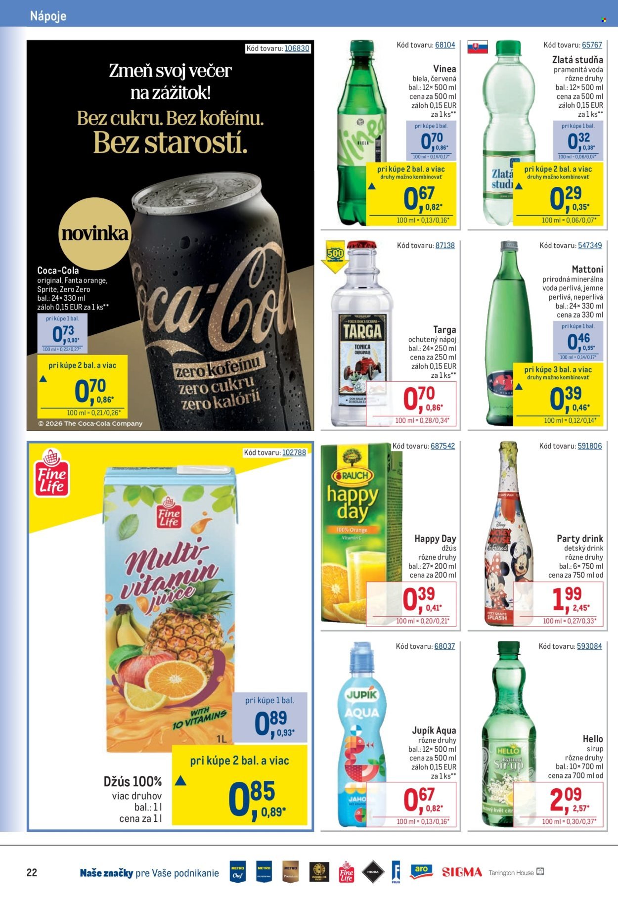 METRO leták - Gastronómia (2026-02-25 - 2026-03-24) | 22