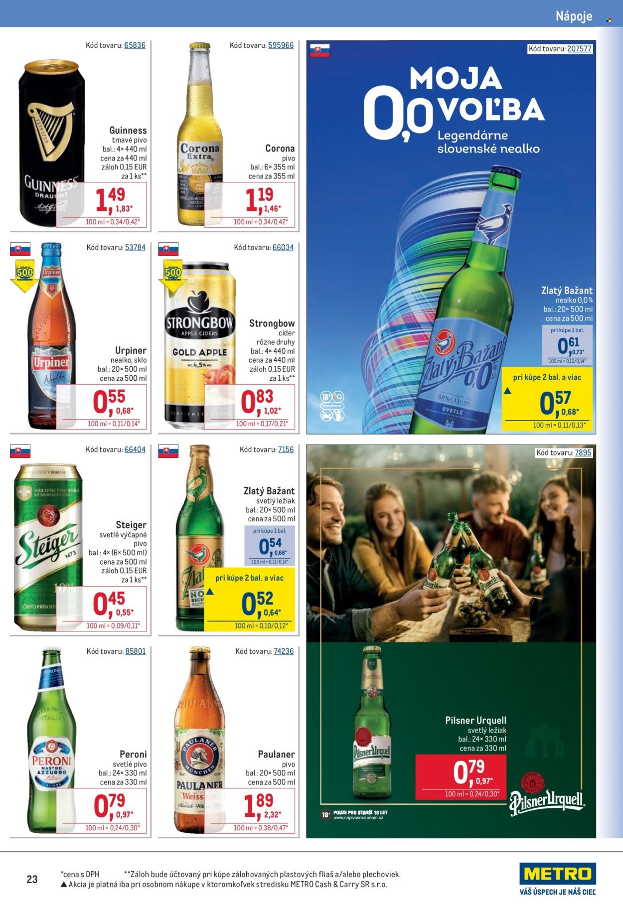 METRO leták - Gastronómia (2026-02-25 - 2026-03-24) | 23