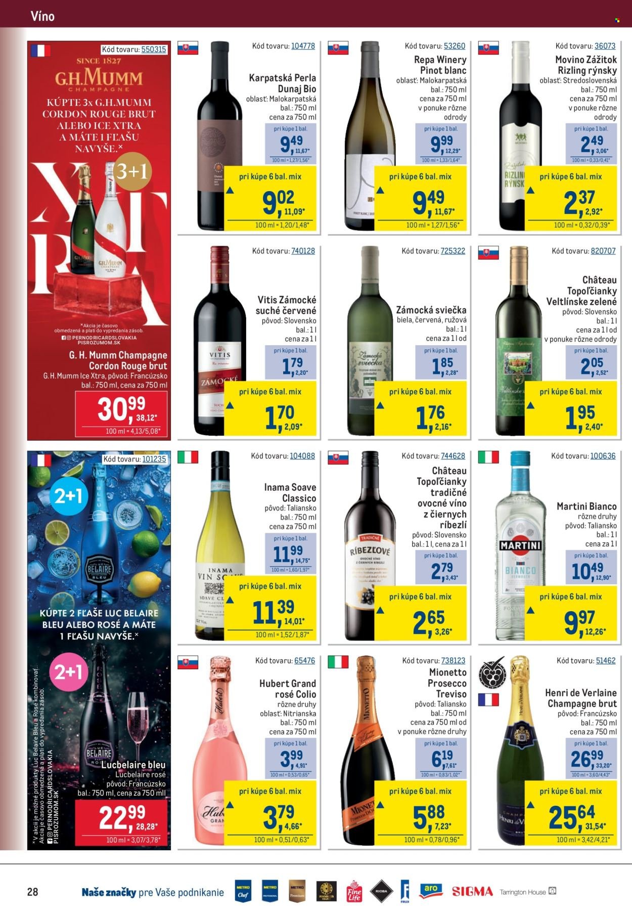 METRO leták - Gastronómia (2026-02-25 - 2026-03-24) | 28