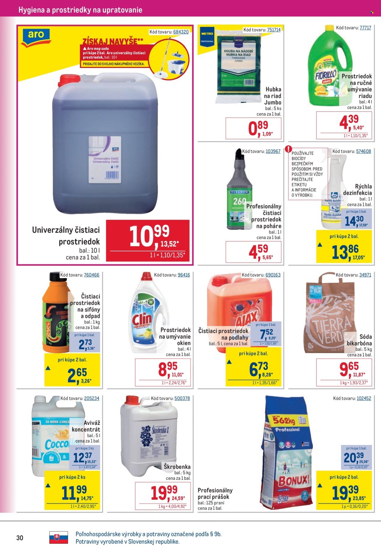 METRO leták - Gastronómia (2026-02-25 - 2026-03-24) | 30