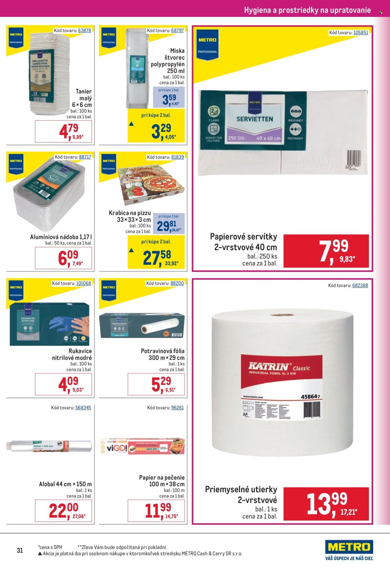 METRO leták - Gastronómia (2026-02-25 - 2026-03-24) | 31