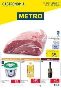 METRO leták - Gastronómia (2026-02-25 - 2026-03-24)