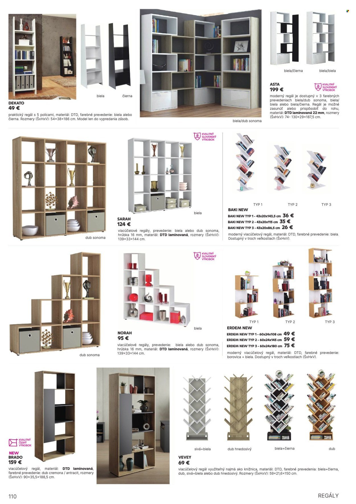 KONDELA leták - Katalóg nábytku a doplnkov (2025-05-21) | 110