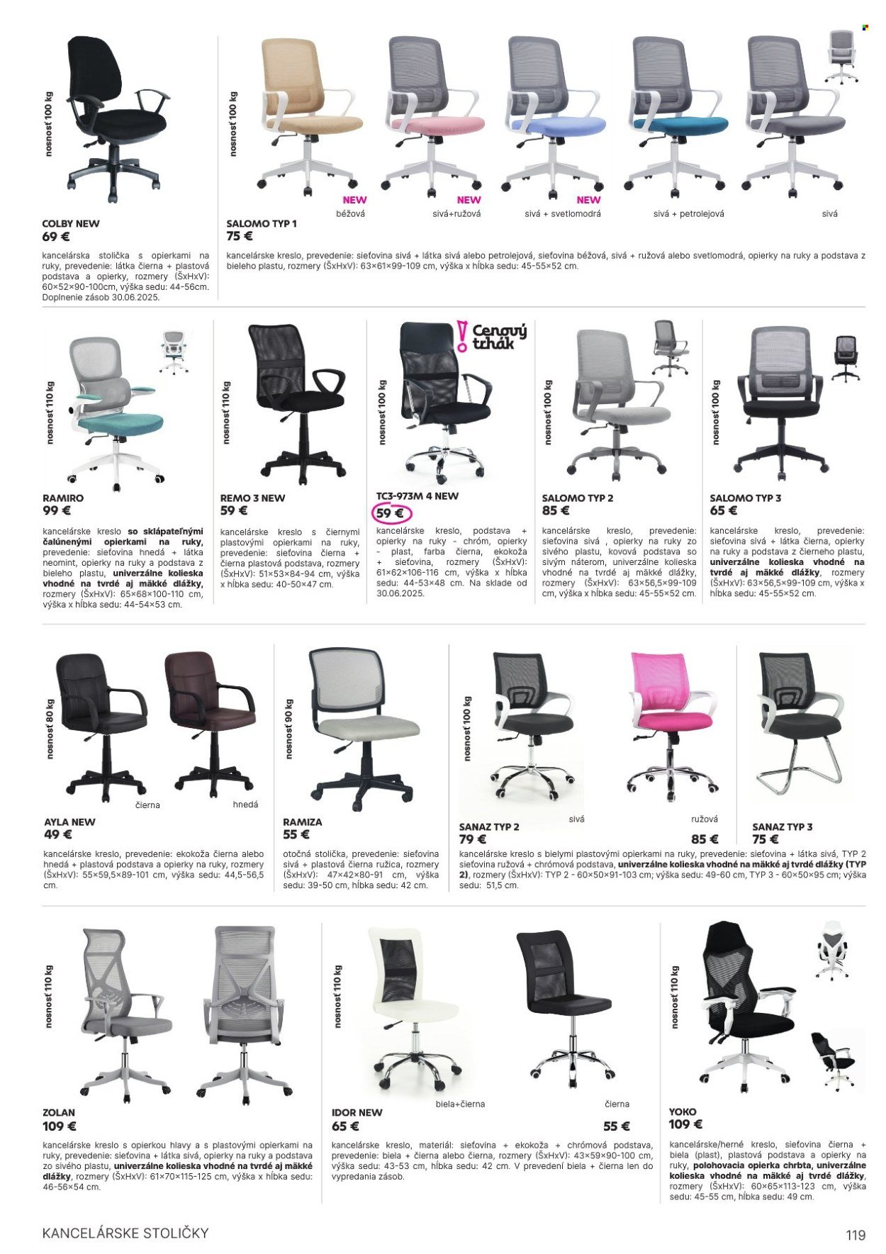 KONDELA leták - Katalóg nábytku a doplnkov (2025-05-21) | 119