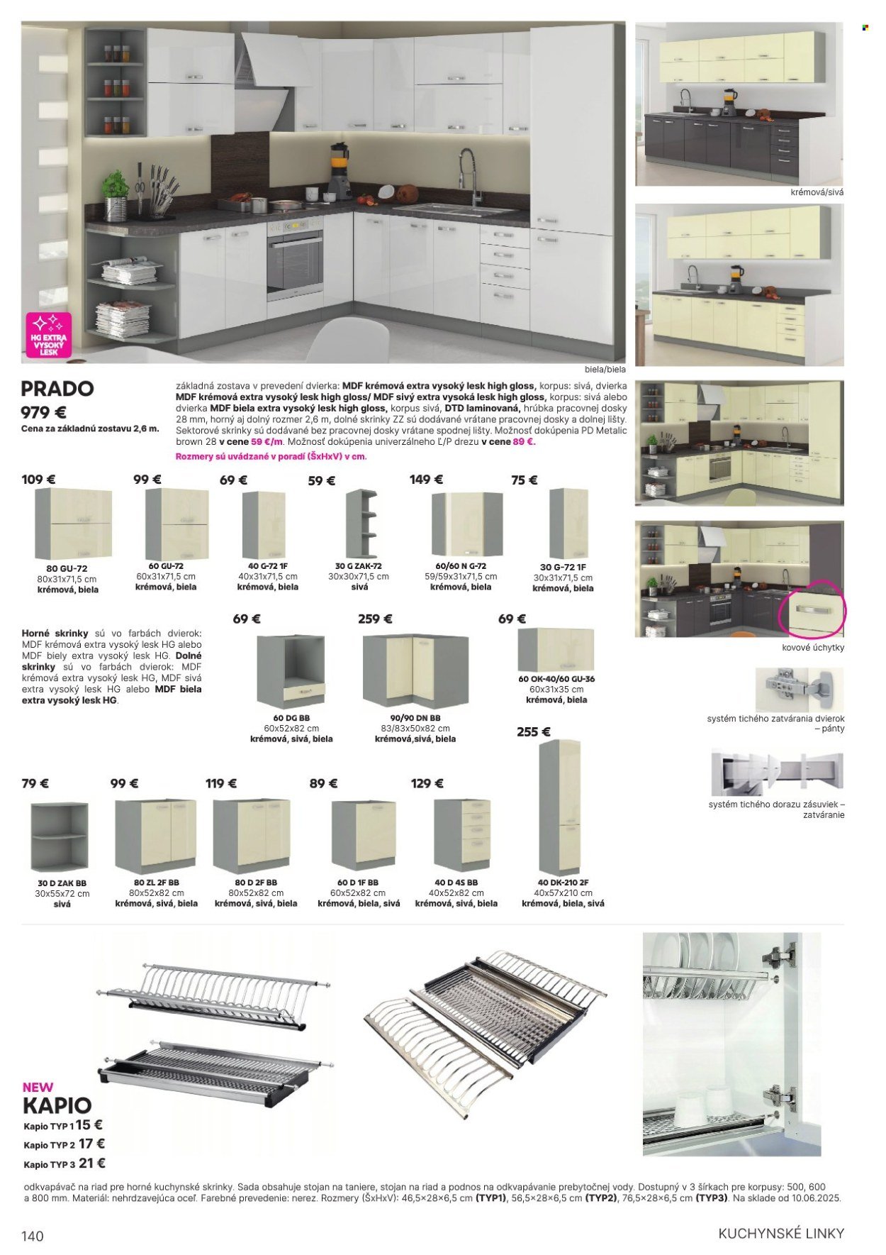 KONDELA leták - Katalóg nábytku a doplnkov (2025-05-21) | 140