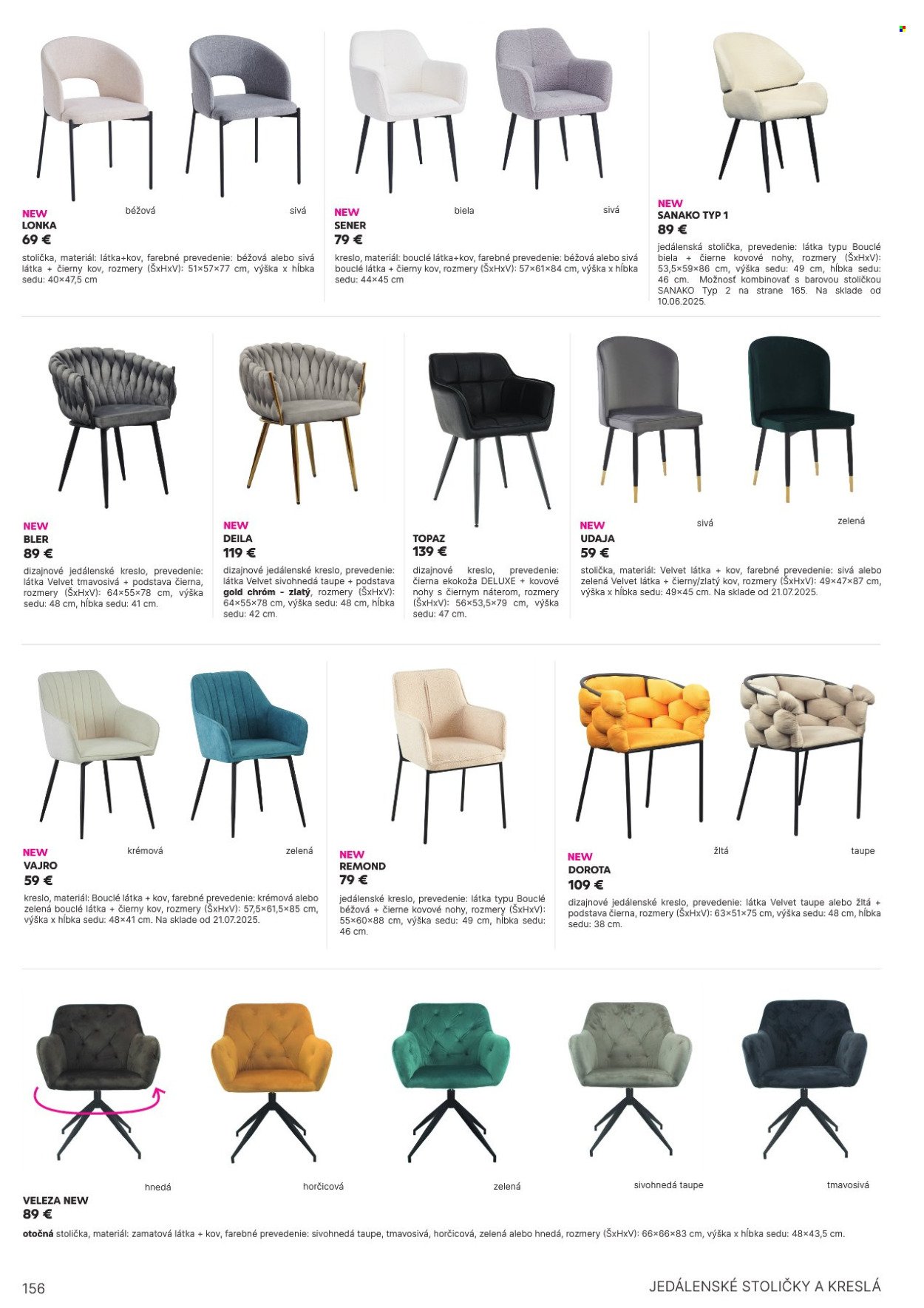 KONDELA leták - Katalóg nábytku a doplnkov (2025-05-21) | 156