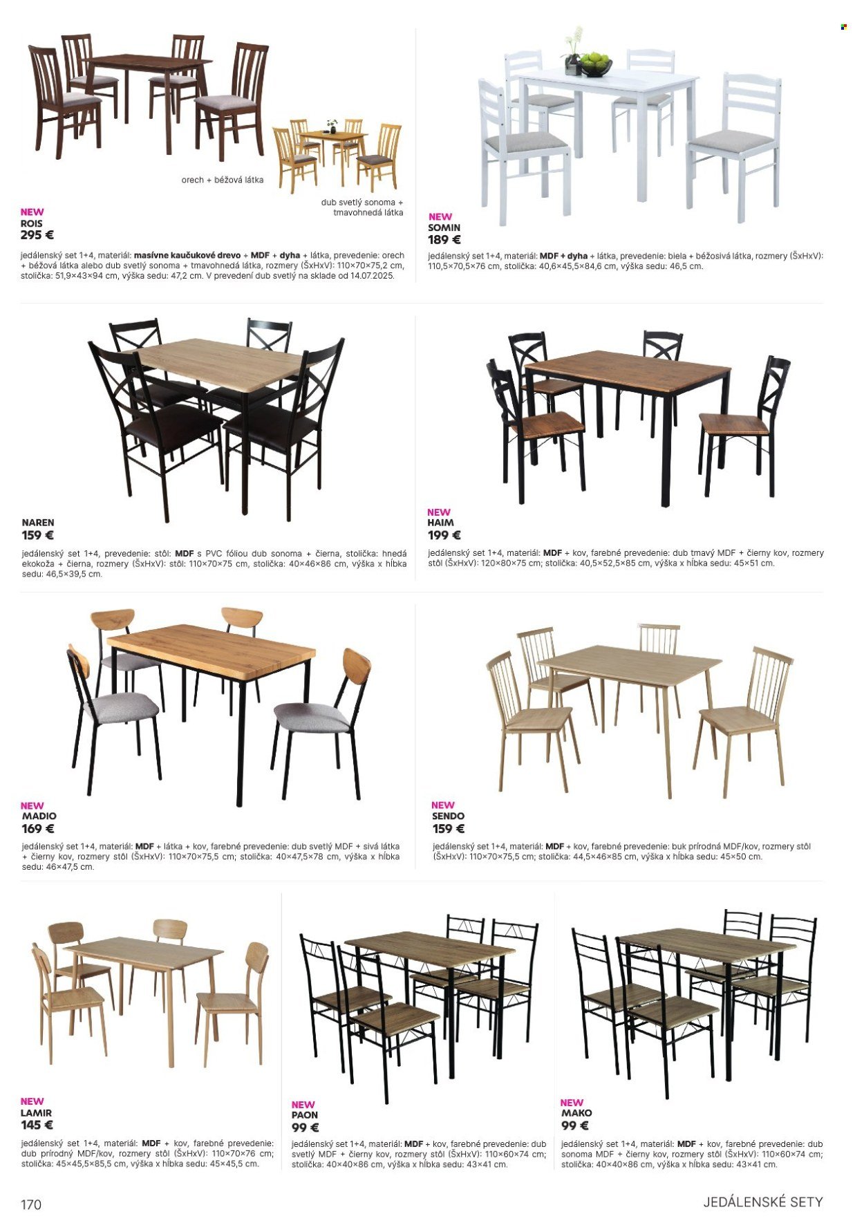 KONDELA leták - Katalóg nábytku a doplnkov (2025-05-21) | 170