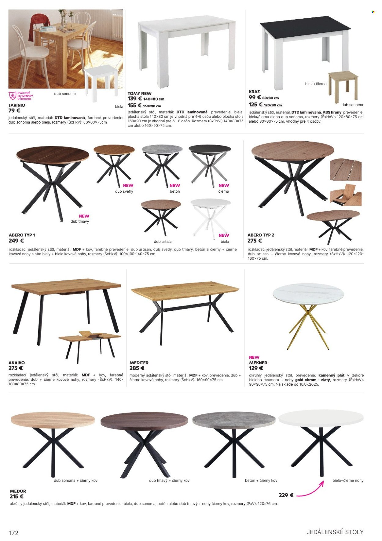 KONDELA leták - Katalóg nábytku a doplnkov (2025-05-21) | 172