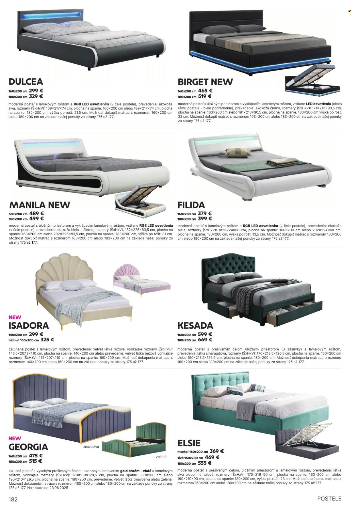KONDELA leták - Katalóg nábytku a doplnkov (2025-05-21) | 182