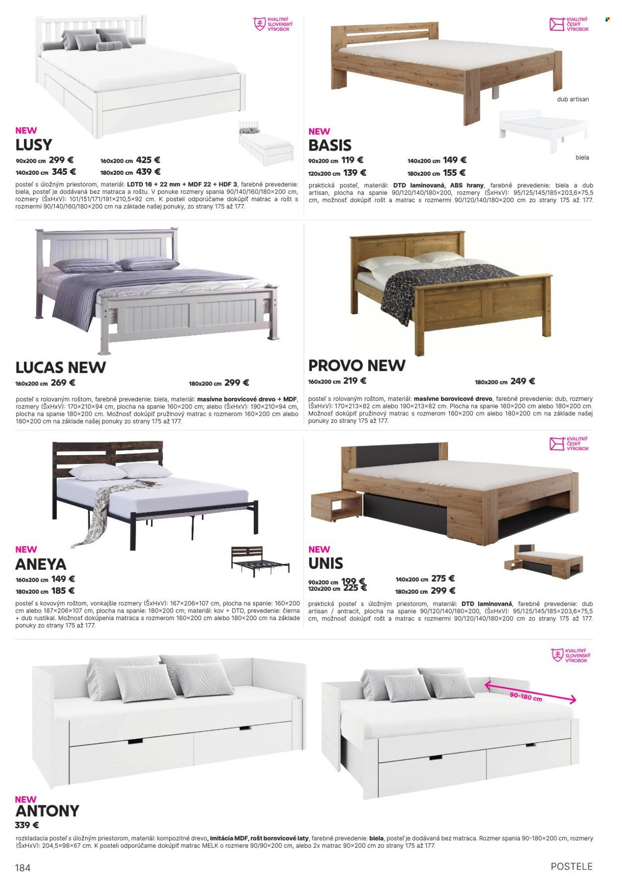 KONDELA leták - Katalóg nábytku a doplnkov (2025-05-21) | 184