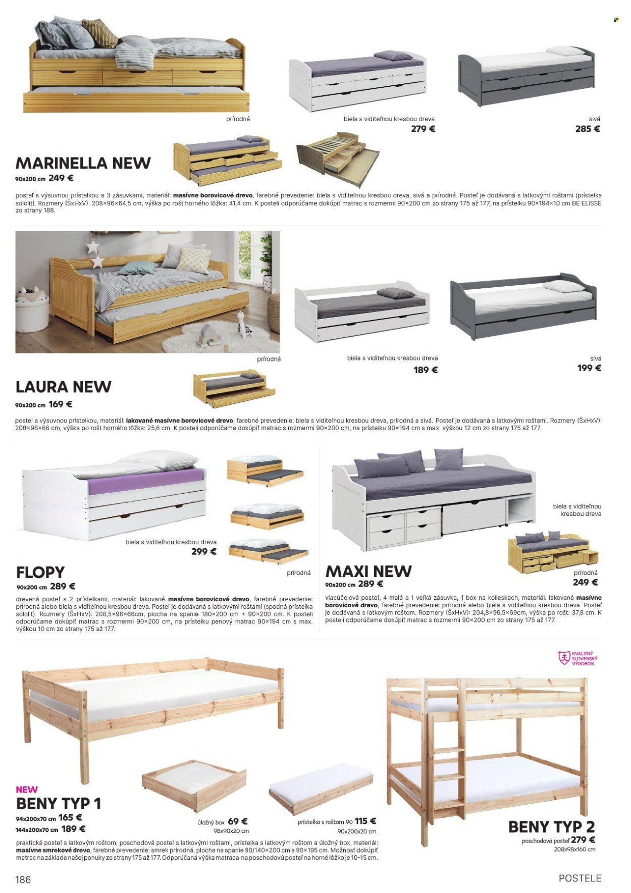 KONDELA leták - Katalóg nábytku a doplnkov (2025-05-21) | 186