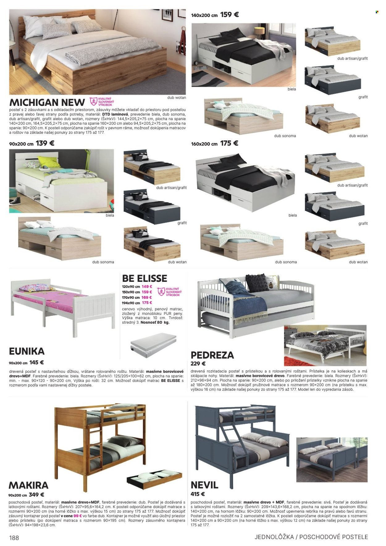 KONDELA leták - Katalóg nábytku a doplnkov (2025-05-21) | 188