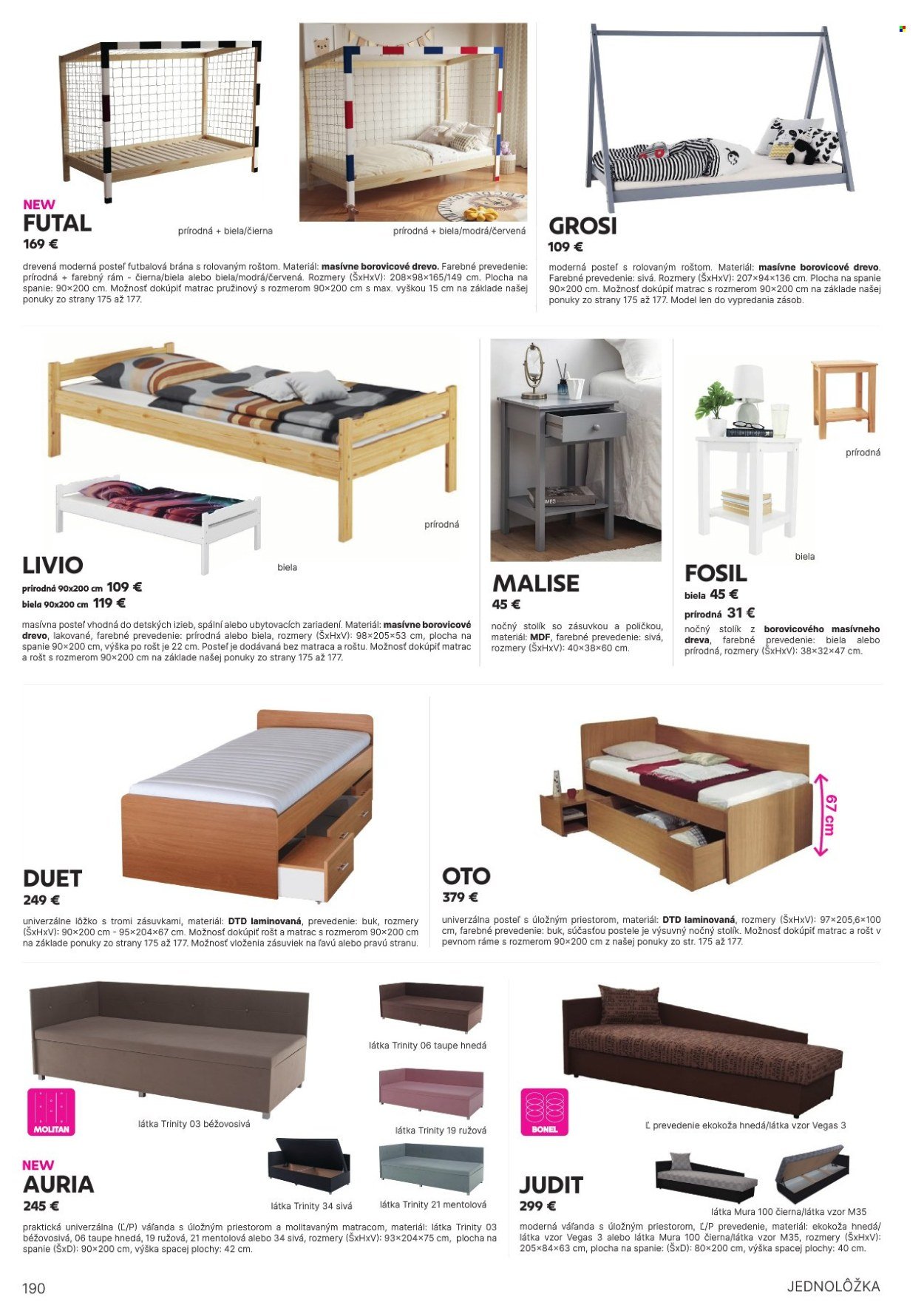KONDELA leták - Katalóg nábytku a doplnkov (2025-05-21) | 190