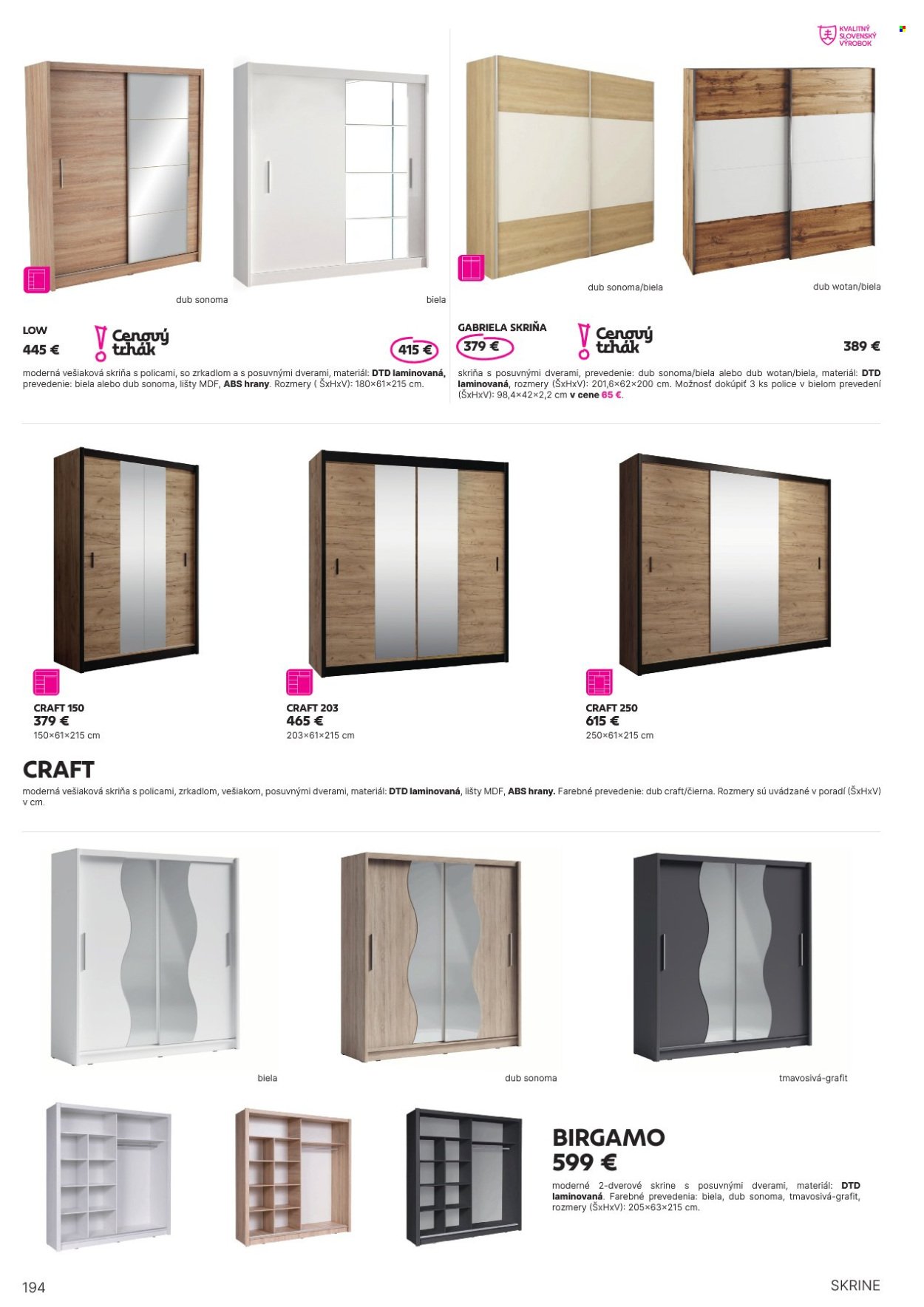 KONDELA leták - Katalóg nábytku a doplnkov (2025-05-21) | 194