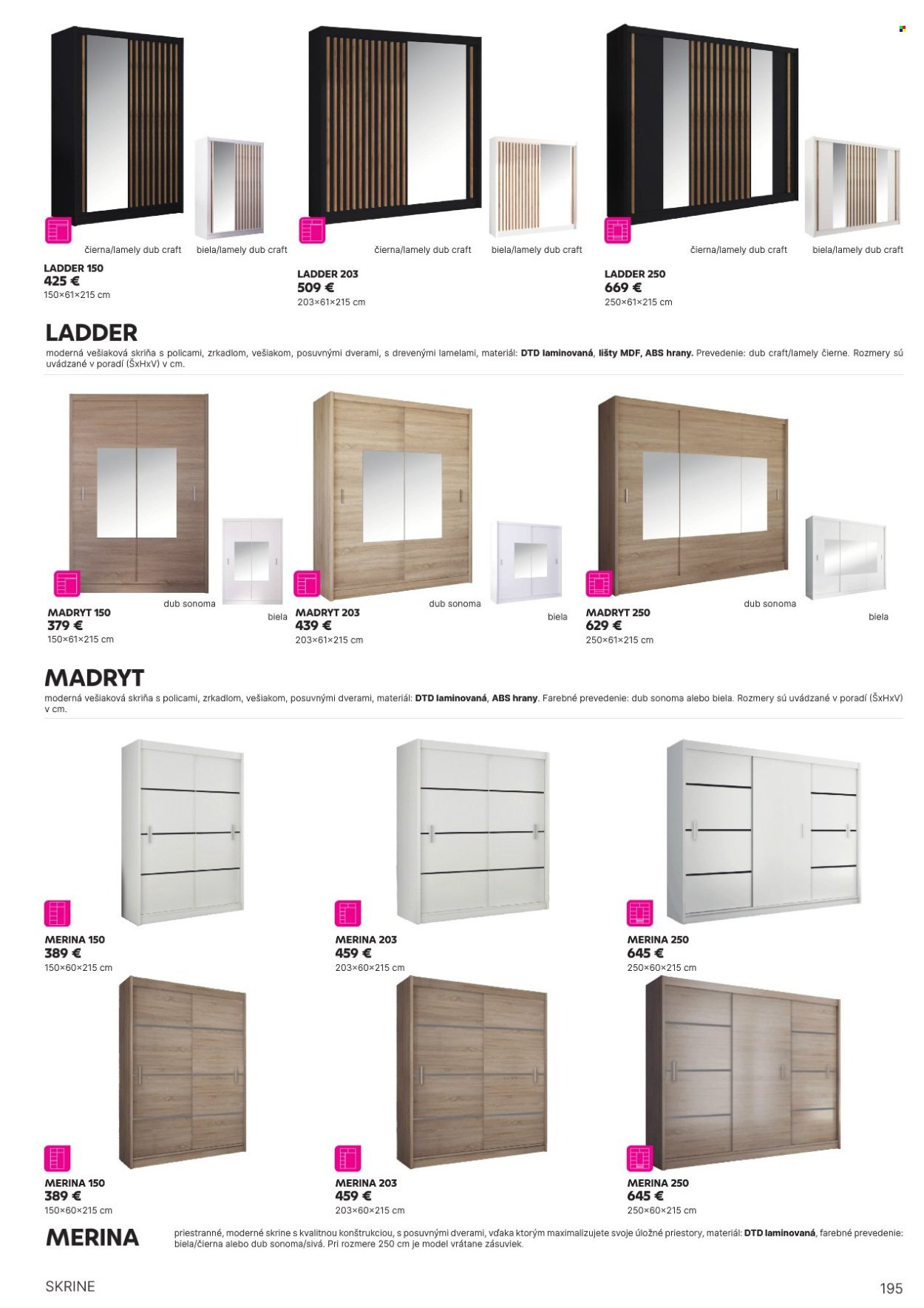 KONDELA leták - Katalóg nábytku a doplnkov (2025-05-21) | 195