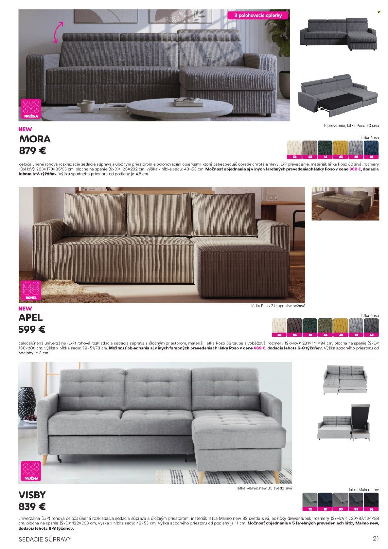 KONDELA leták - Katalóg nábytku a doplnkov (2025-05-21) | 21