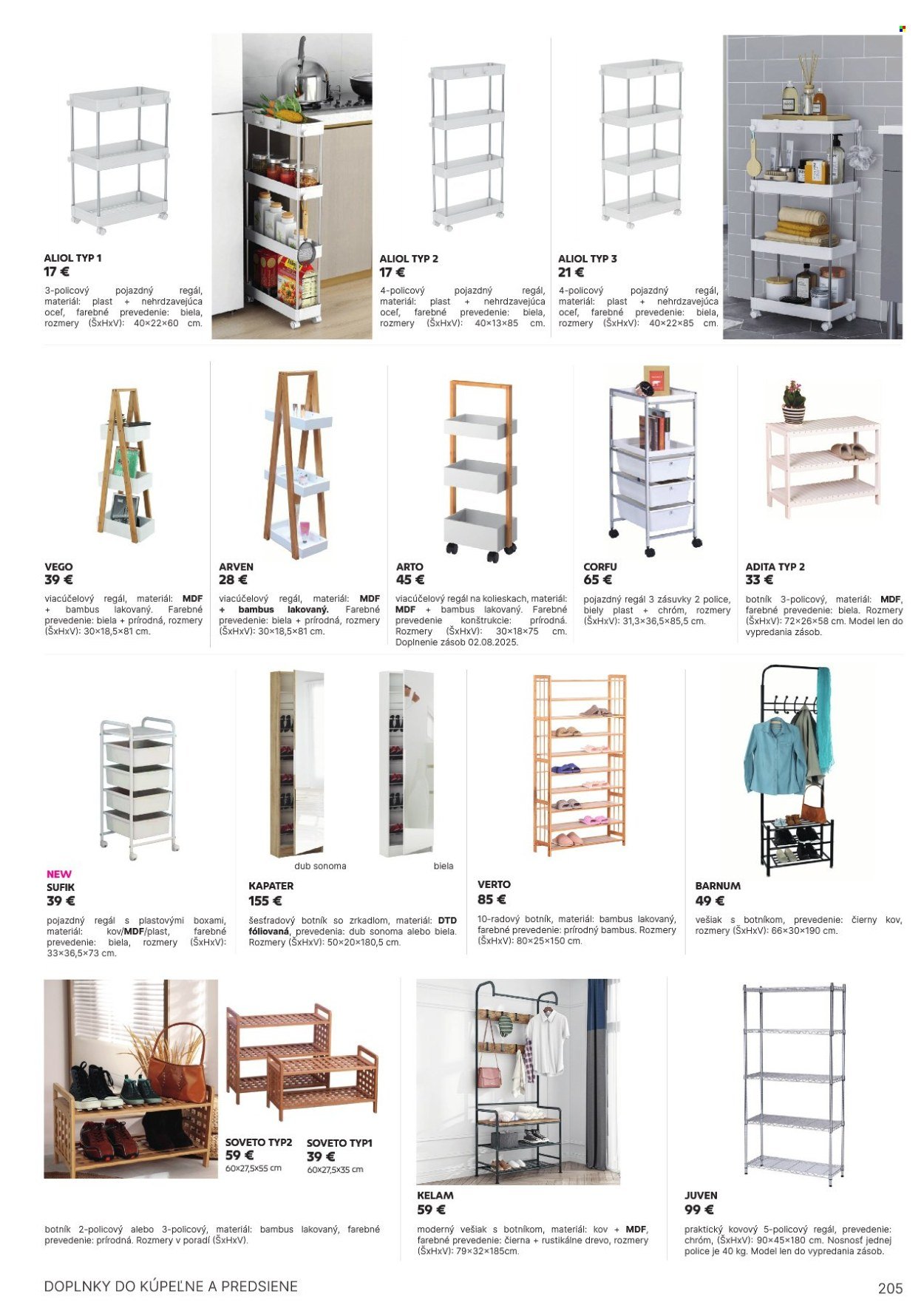 KONDELA leták - Katalóg nábytku a doplnkov (2025-05-21) | 205