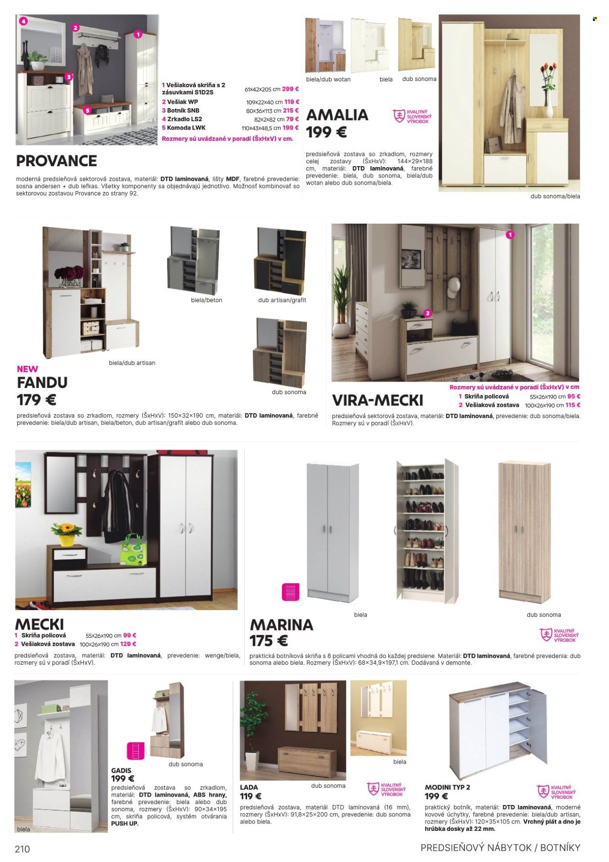 KONDELA leták - Katalóg nábytku a doplnkov (2025-05-21) | 210