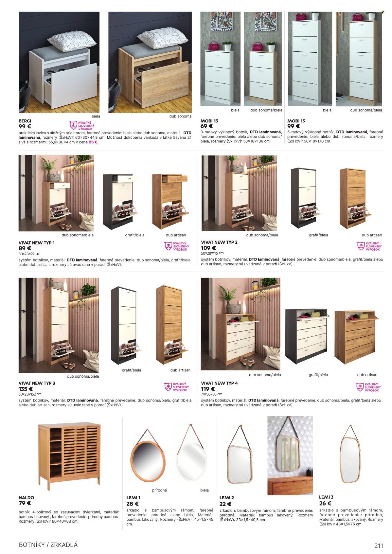 KONDELA leták - Katalóg nábytku a doplnkov (2025-05-21) | 211