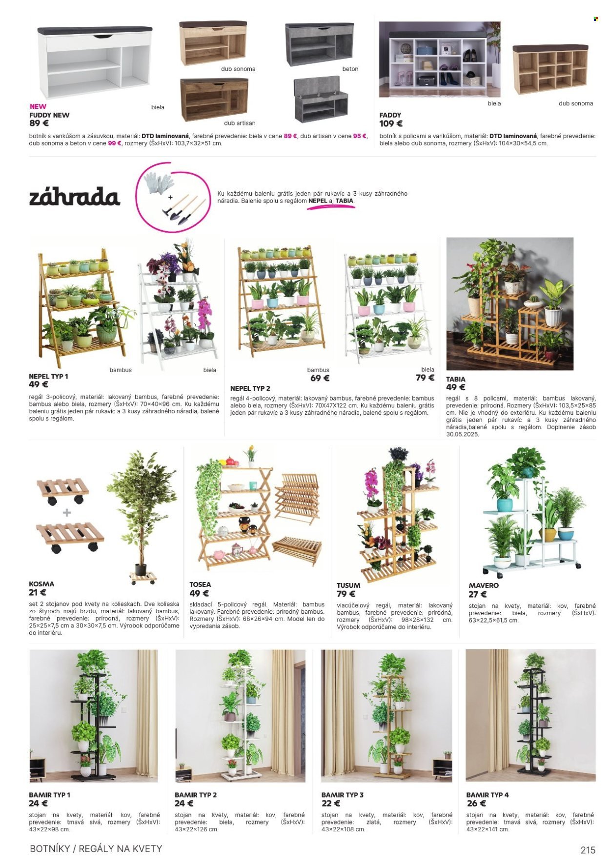 KONDELA leták - Katalóg nábytku a doplnkov (2025-05-21) | 215
