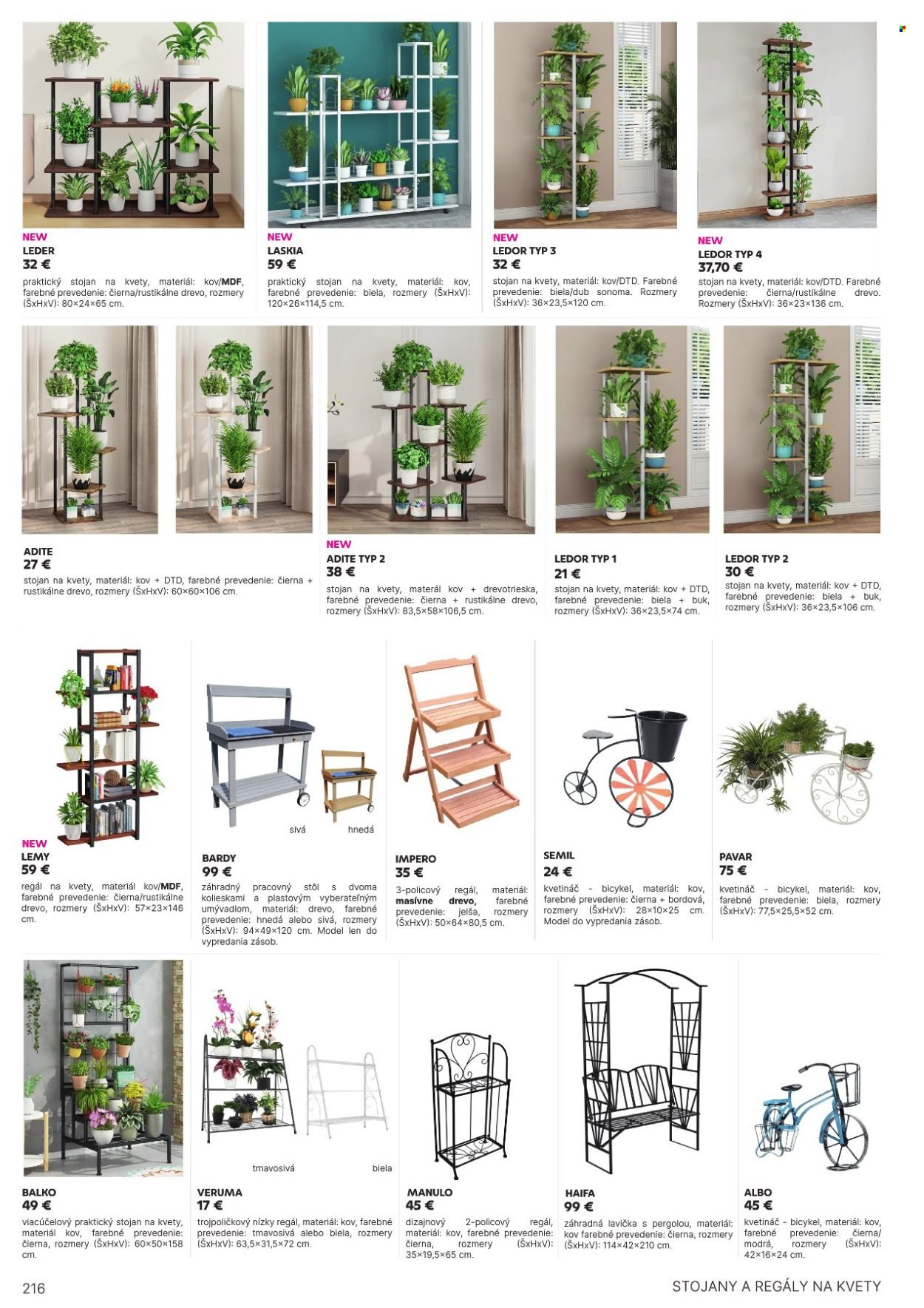 KONDELA leták - Katalóg nábytku a doplnkov (2025-05-21) | 216