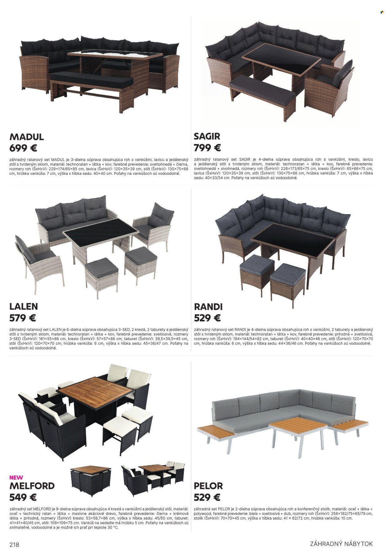 KONDELA leták - Katalóg nábytku a doplnkov (2025-05-21) | 218