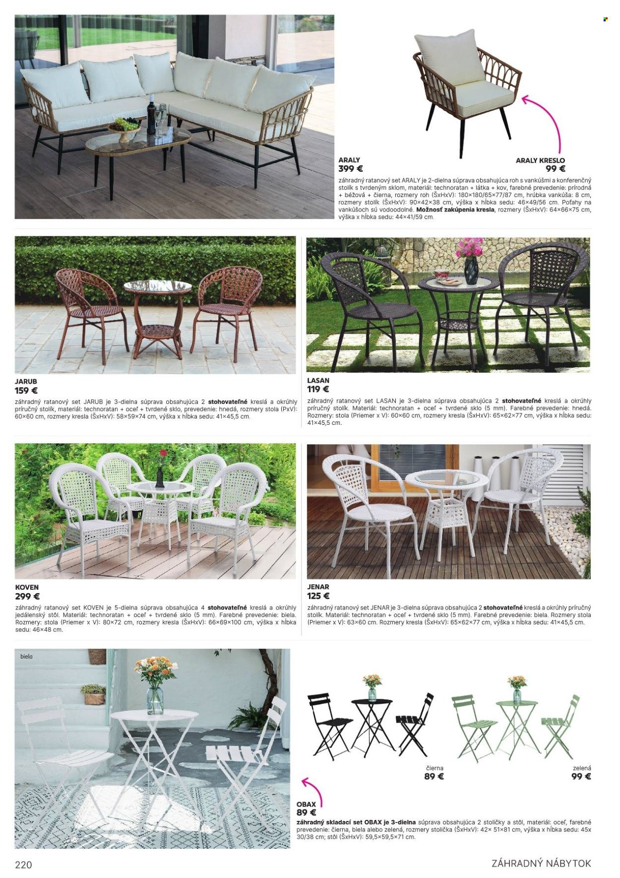 KONDELA leták - Katalóg nábytku a doplnkov (2025-05-21) | 220