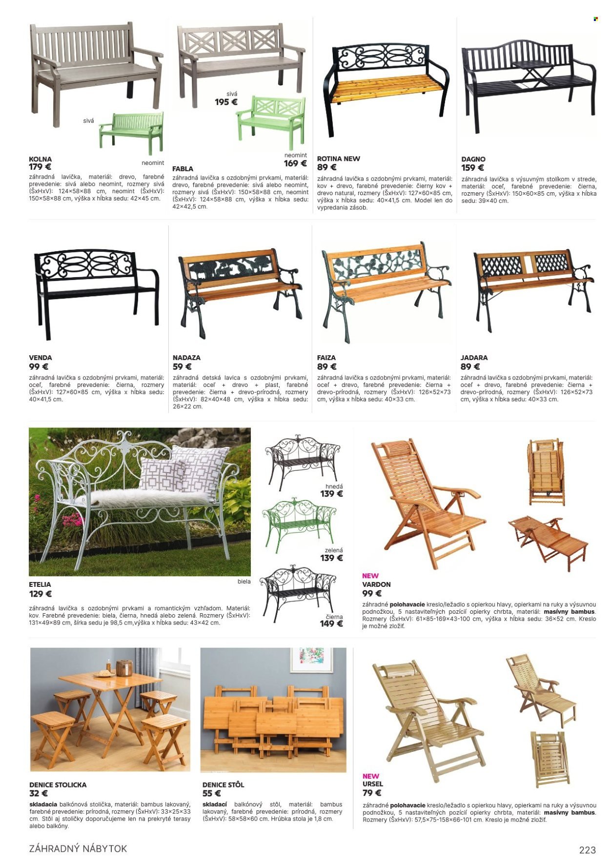 KONDELA leták - Katalóg nábytku a doplnkov (2025-05-21) | 223