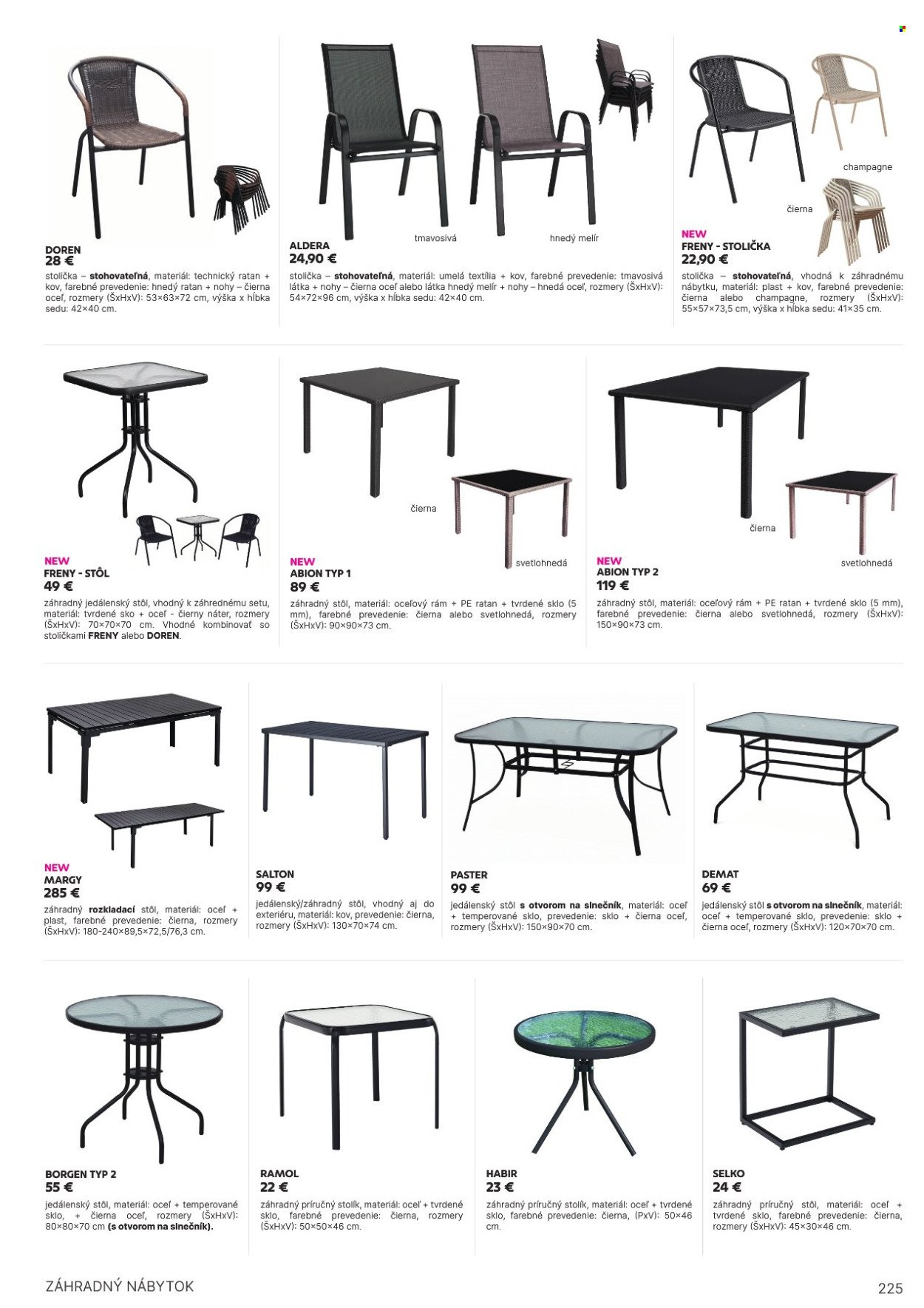 KONDELA leták - Katalóg nábytku a doplnkov (2025-05-21) | 225