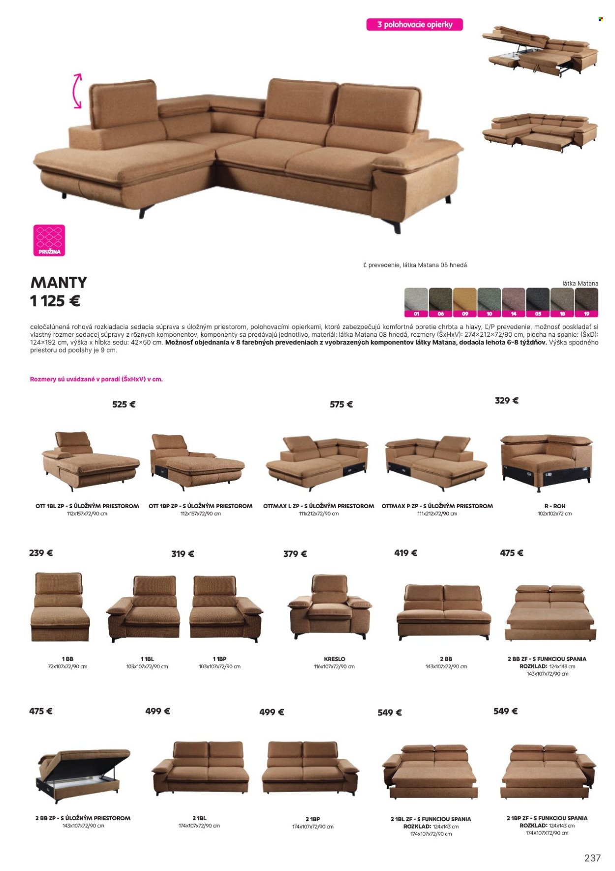 KONDELA leták - Katalóg nábytku a doplnkov (2025-05-21) | 237