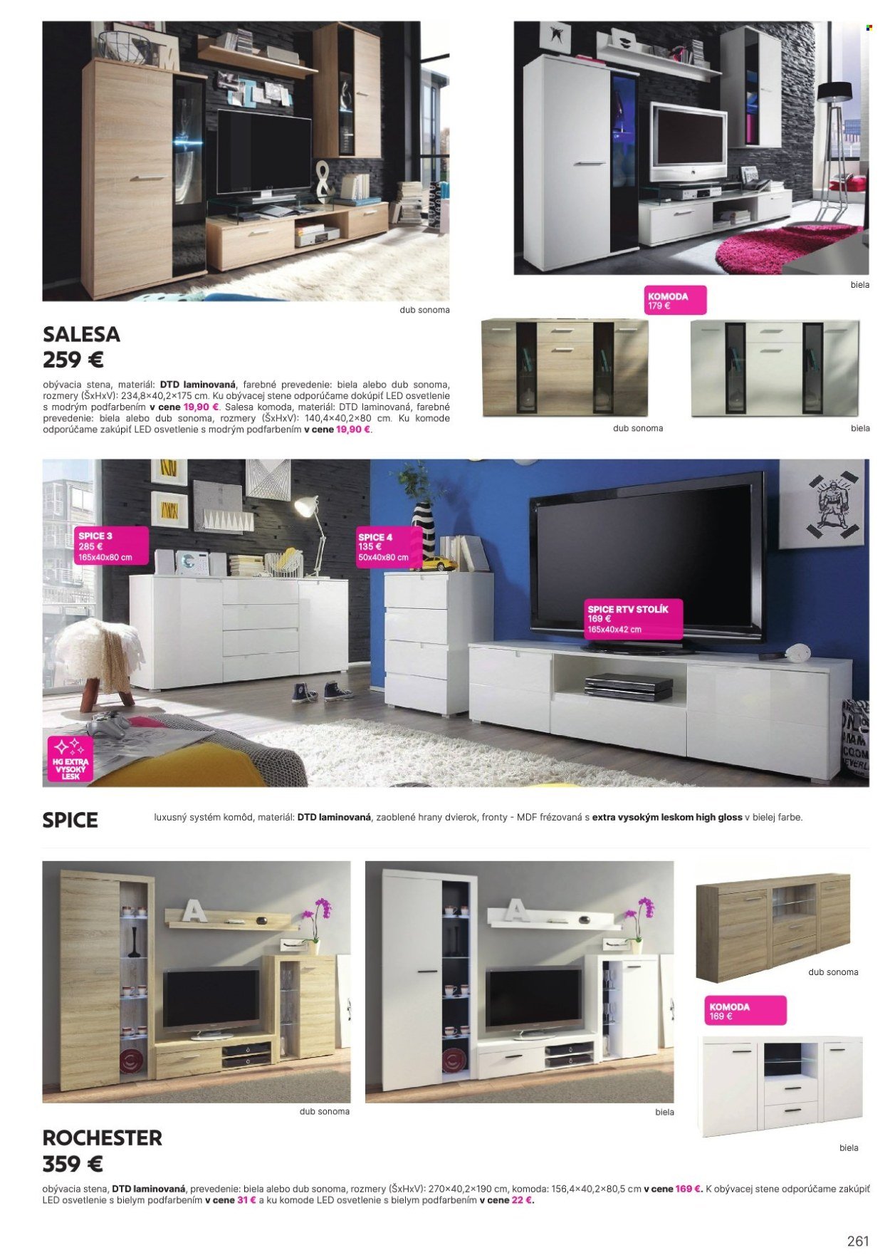 KONDELA leták - Katalóg nábytku a doplnkov (2025-05-21) | 261