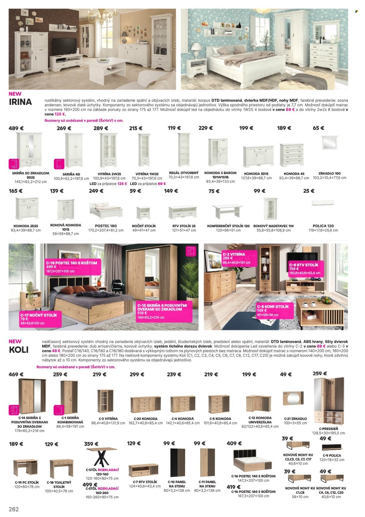 KONDELA leták - Katalóg nábytku a doplnkov (2025-05-21) | 262